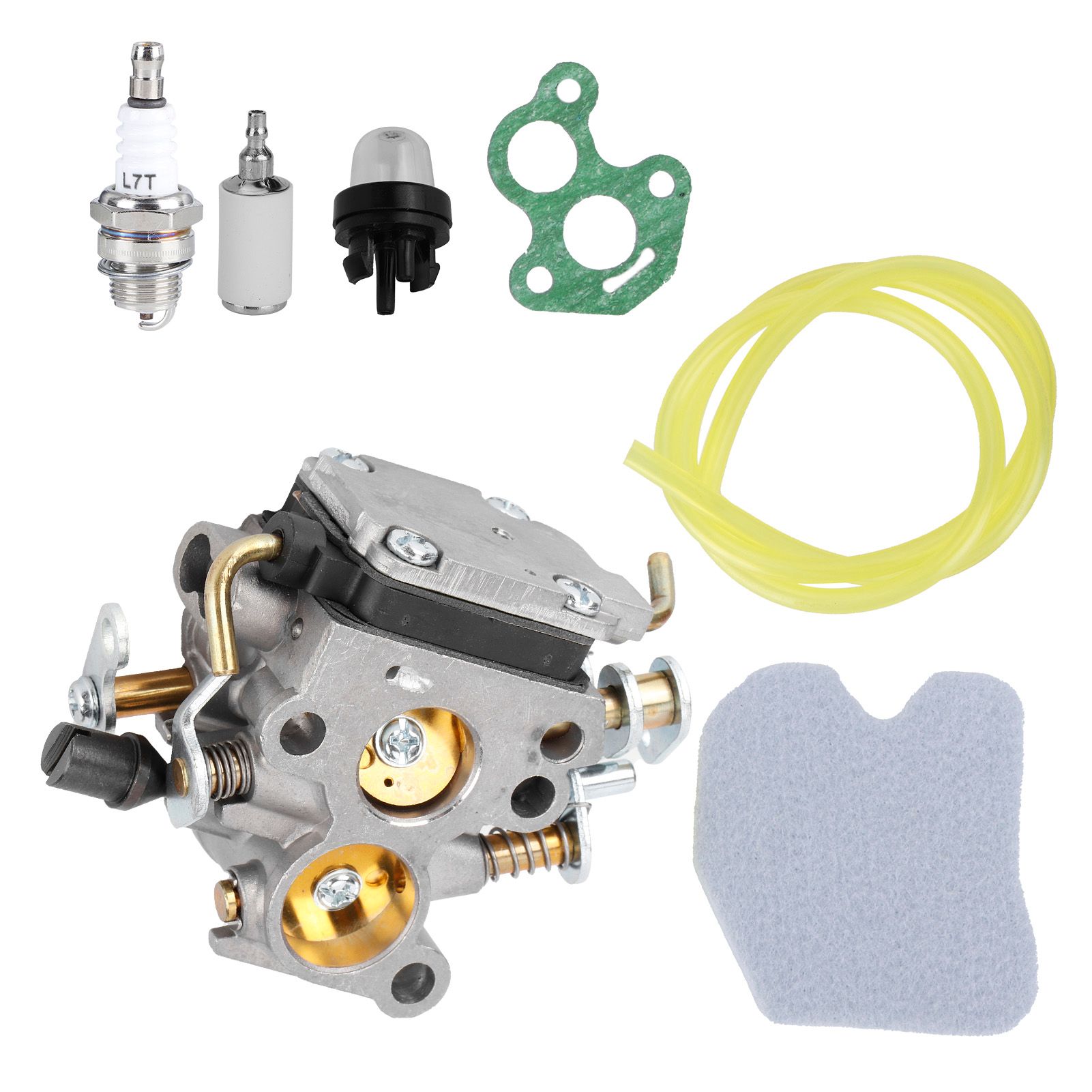 Carburetor Air Filter Primer Bulb Kit for Husqvarna 235 240 235E 240E 236 236E view 8