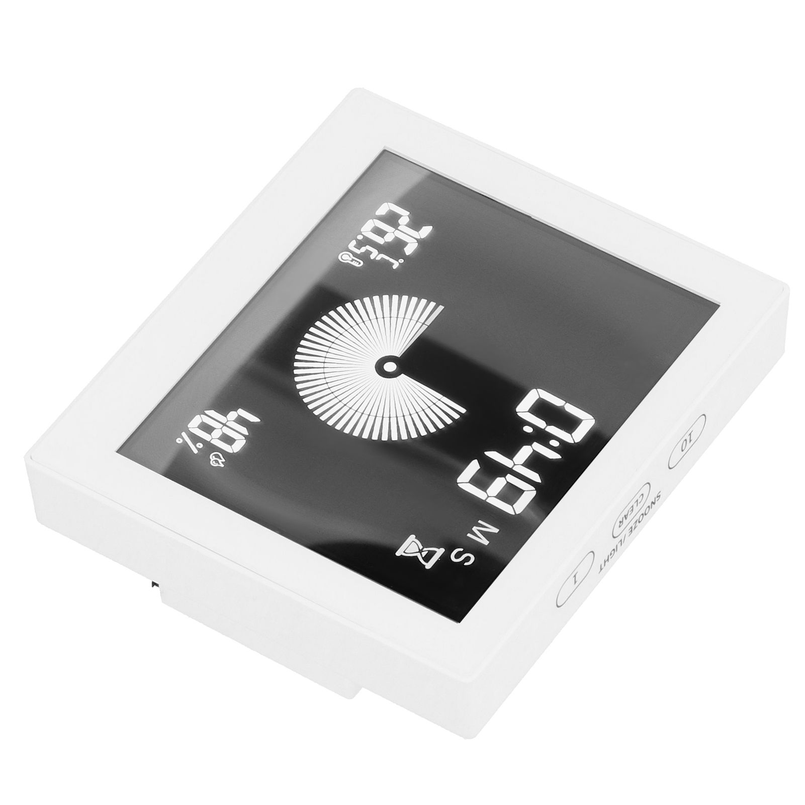 Multifunctional Temperature Humidity Meter with Timing Alarm Clock Function view 3