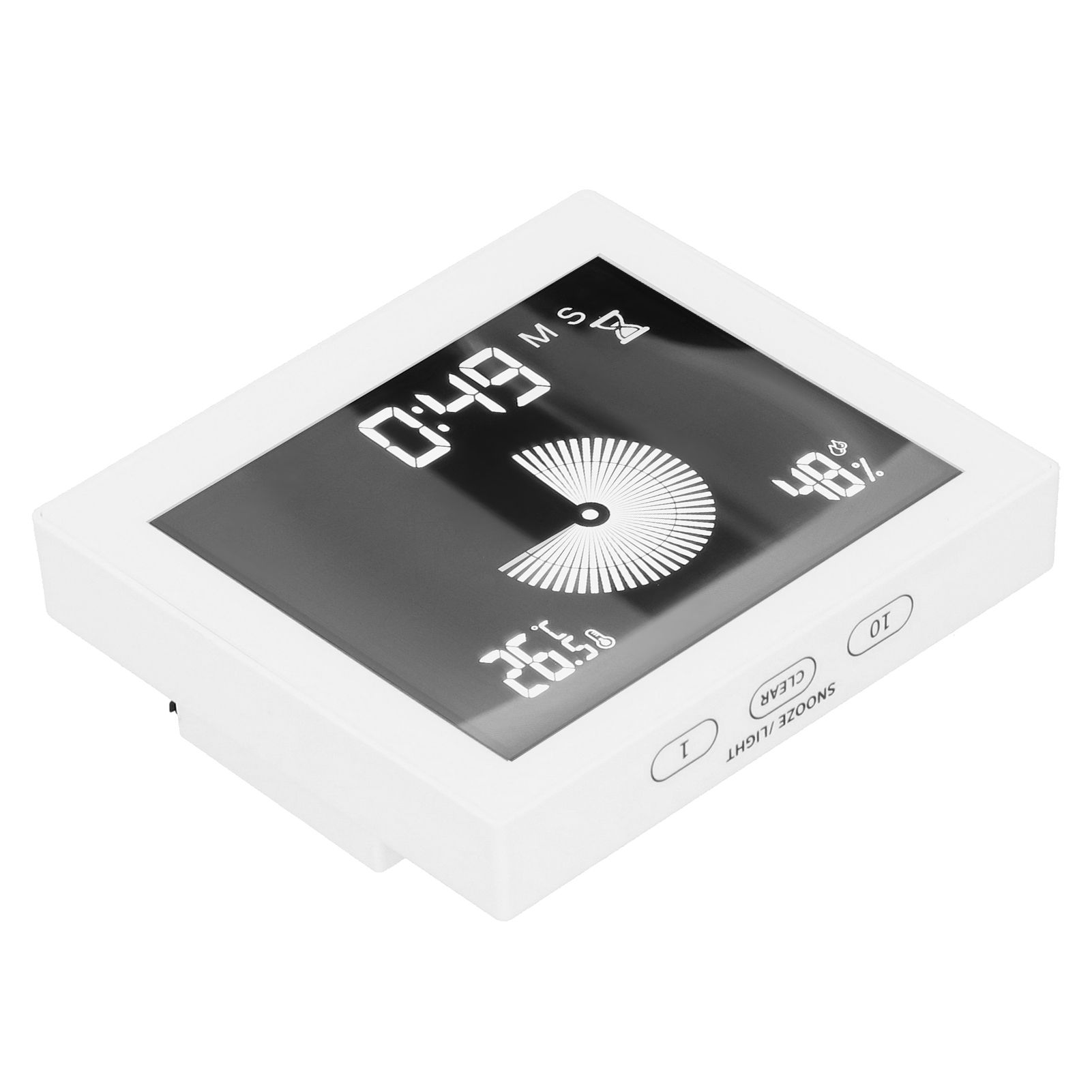 Multifunctional Temperature Humidity Meter with Timing Alarm Clock Function view 8