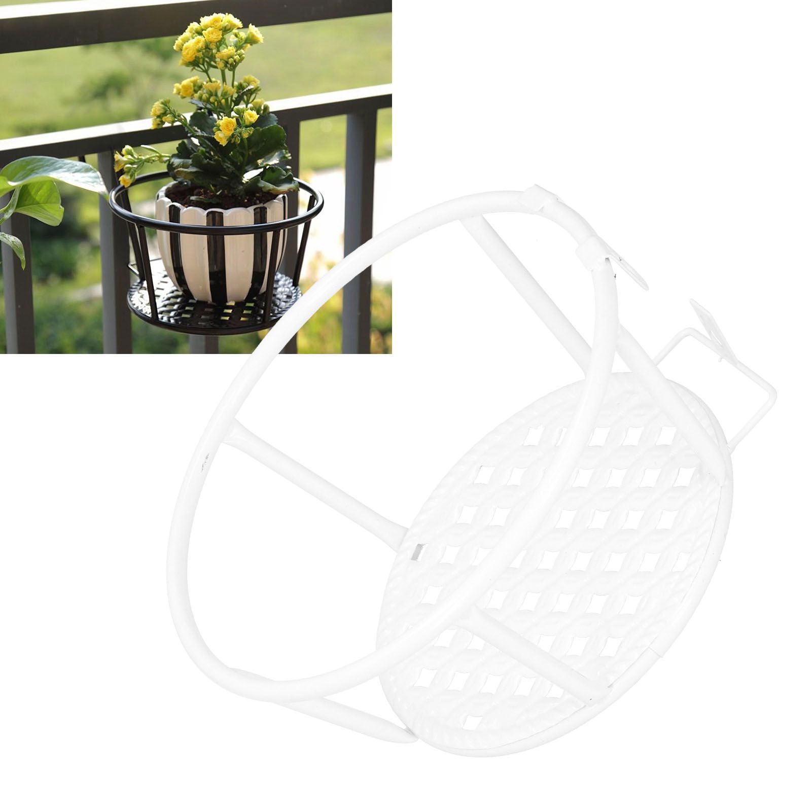 Iron Hanging Baskets Flower Pot Holder Hanger for Outdoor Balcony Garden Patio view 10