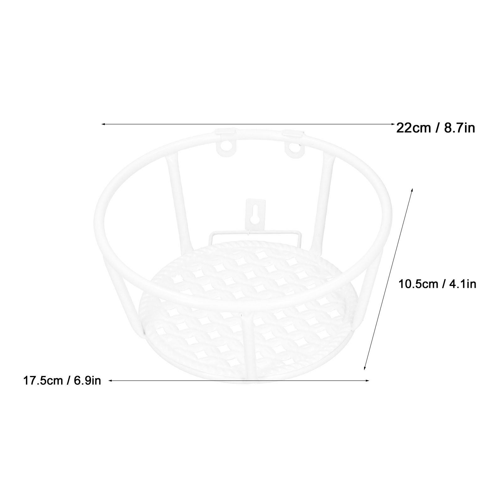 Iron Hanging Baskets Flower Pot Holder Hanger for Outdoor Balcony Garden Patio view 12