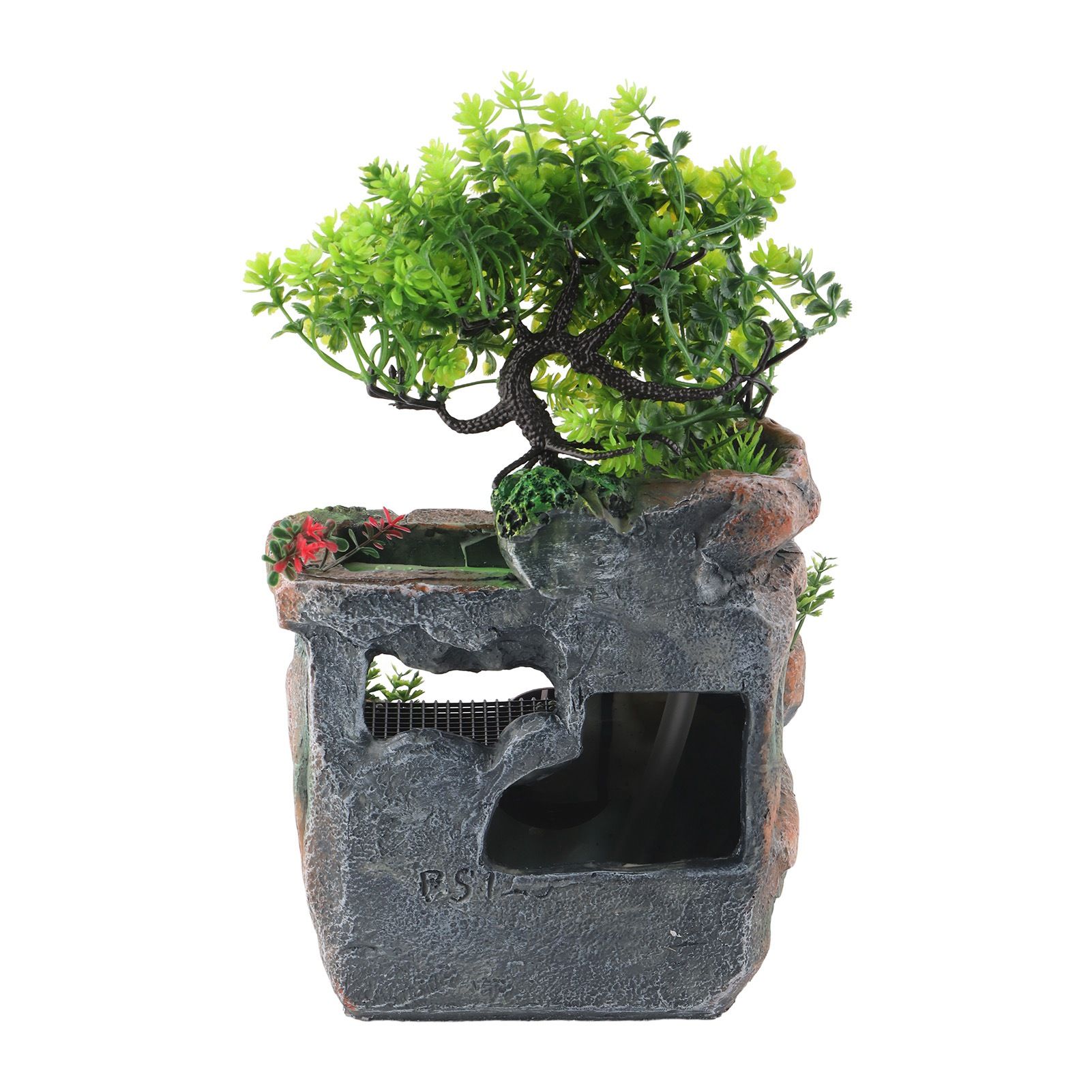 Resin Rockery Simulation Tree Flowing Water Tabletop Fountain Decoration view 9