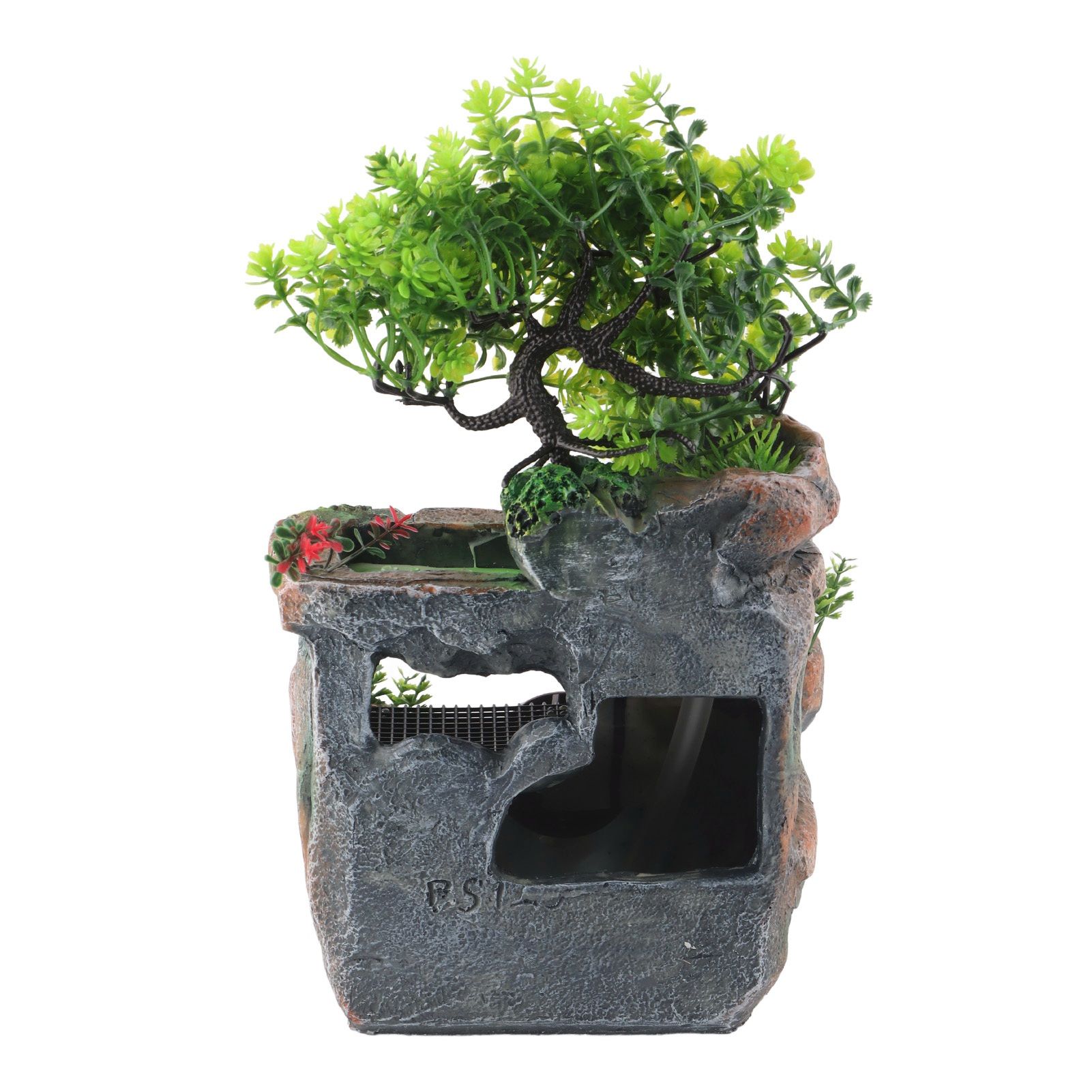 Resin Rockery Simulation Tree Flowing Water Tabletop Fountain Decoration view 10
