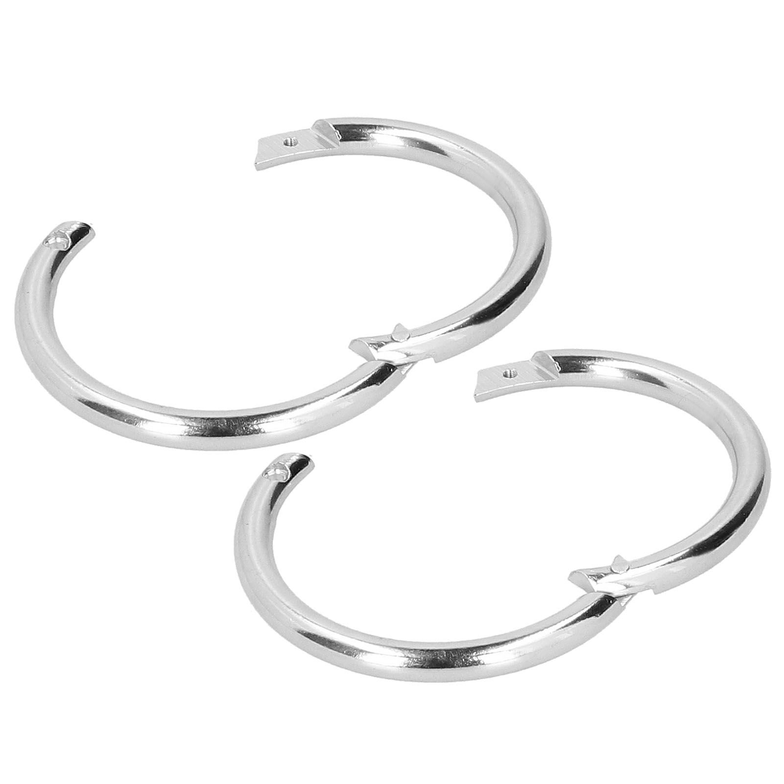2PCS Carbon Steel Bull Cattle Cow Nose Ring Farm Animal Equipment Veterinary Tools view 7
