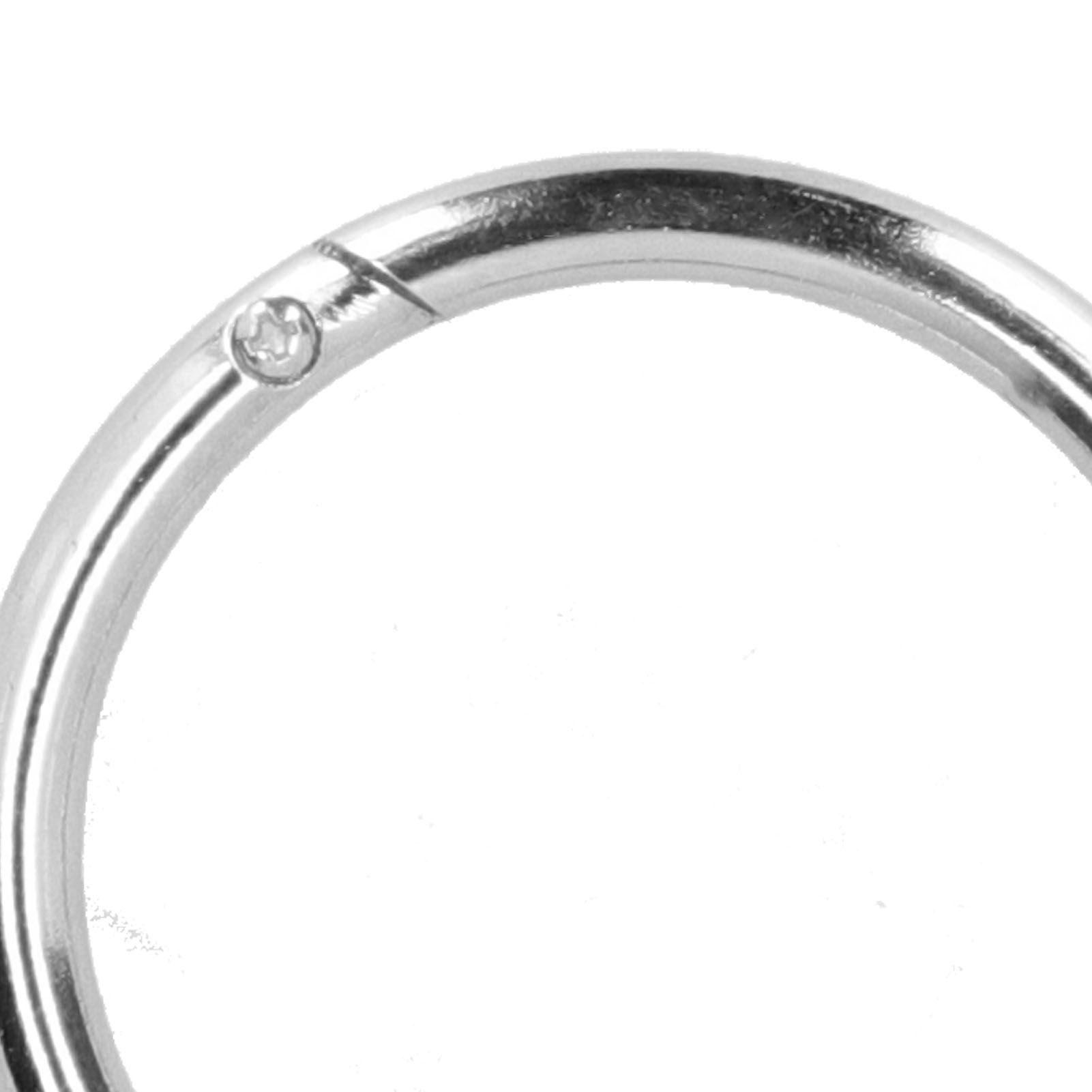 2PCS Carbon Steel Bull Cattle Cow Nose Ring Farm Animal Equipment Veterinary Tools view 12