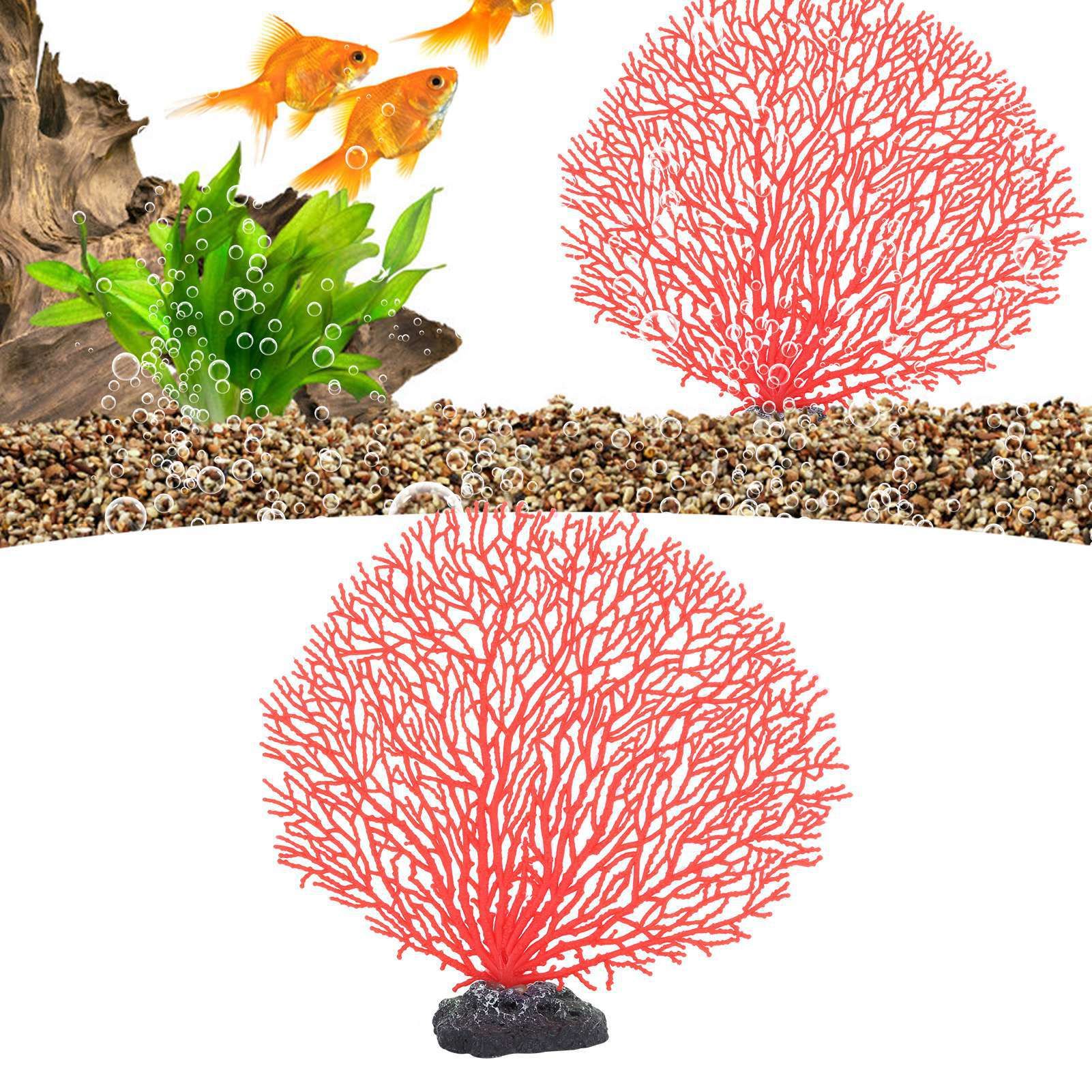 Mini Artificial Simulation Coral Plant Ornament for Aquarium Fish Tank view 9