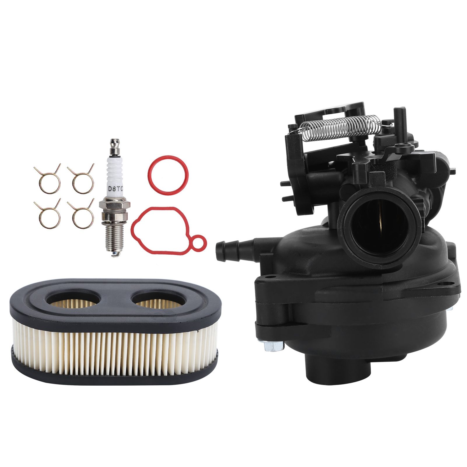 Carburetor Kit Fit for Troy Bilt TB200 TB110 for Husqvarna LC 121P Push Lawn Mower view 2