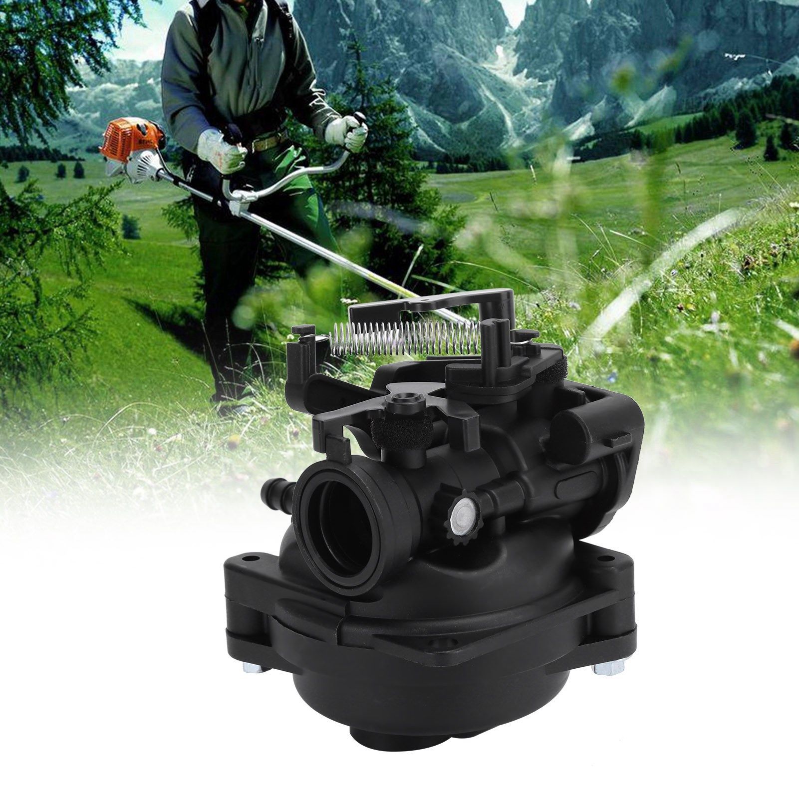Carburetor Kit Fit for Troy Bilt TB200 TB110 for Husqvarna LC 121P Push Lawn Mower view 9