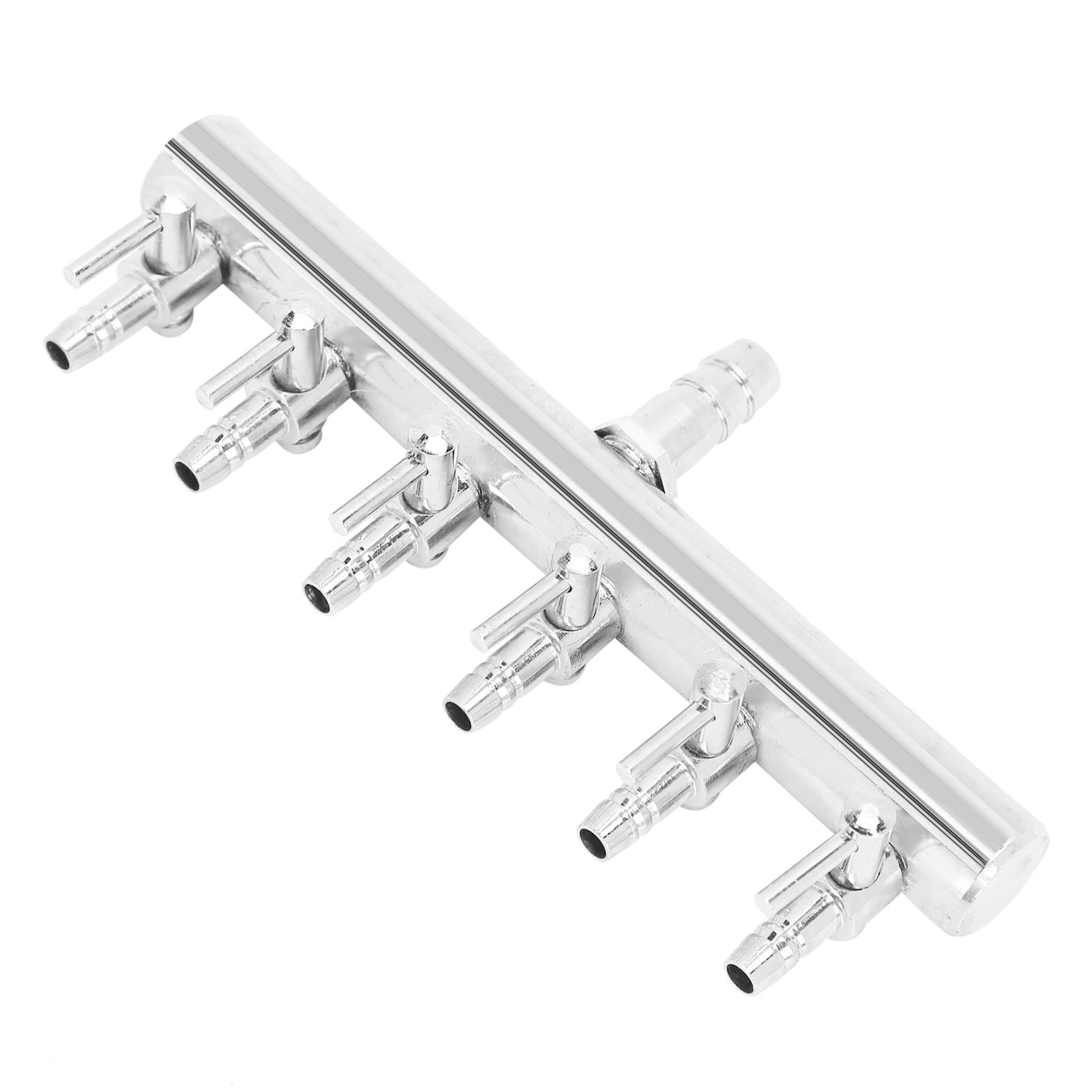 6‑Way Aquarium Air Flow Control Lever Valve Distributor Stainless Steel Fish view 4