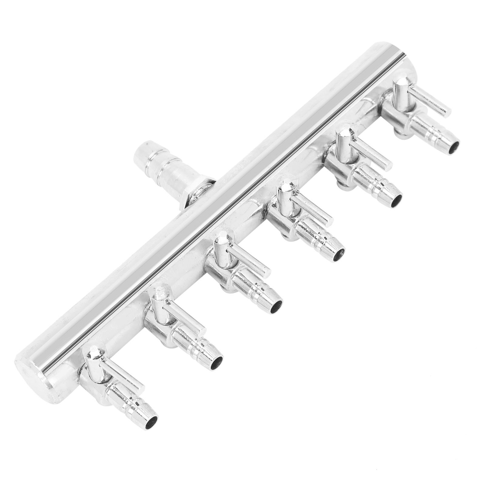 6‑Way Aquarium Air Flow Control Lever Valve Distributor Stainless Steel Fish view 6