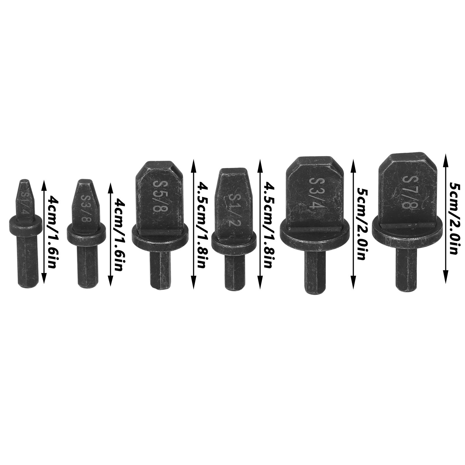 6Pcs/Set Electric Drill Pipe Expander Air Conditioner Swaging Tools Repairing Kit view 11
