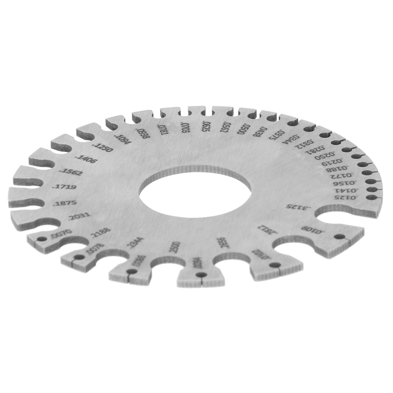Wire Gauge Measuring Tool Round Stainless Steel Diameter Ruler Gauge view 6