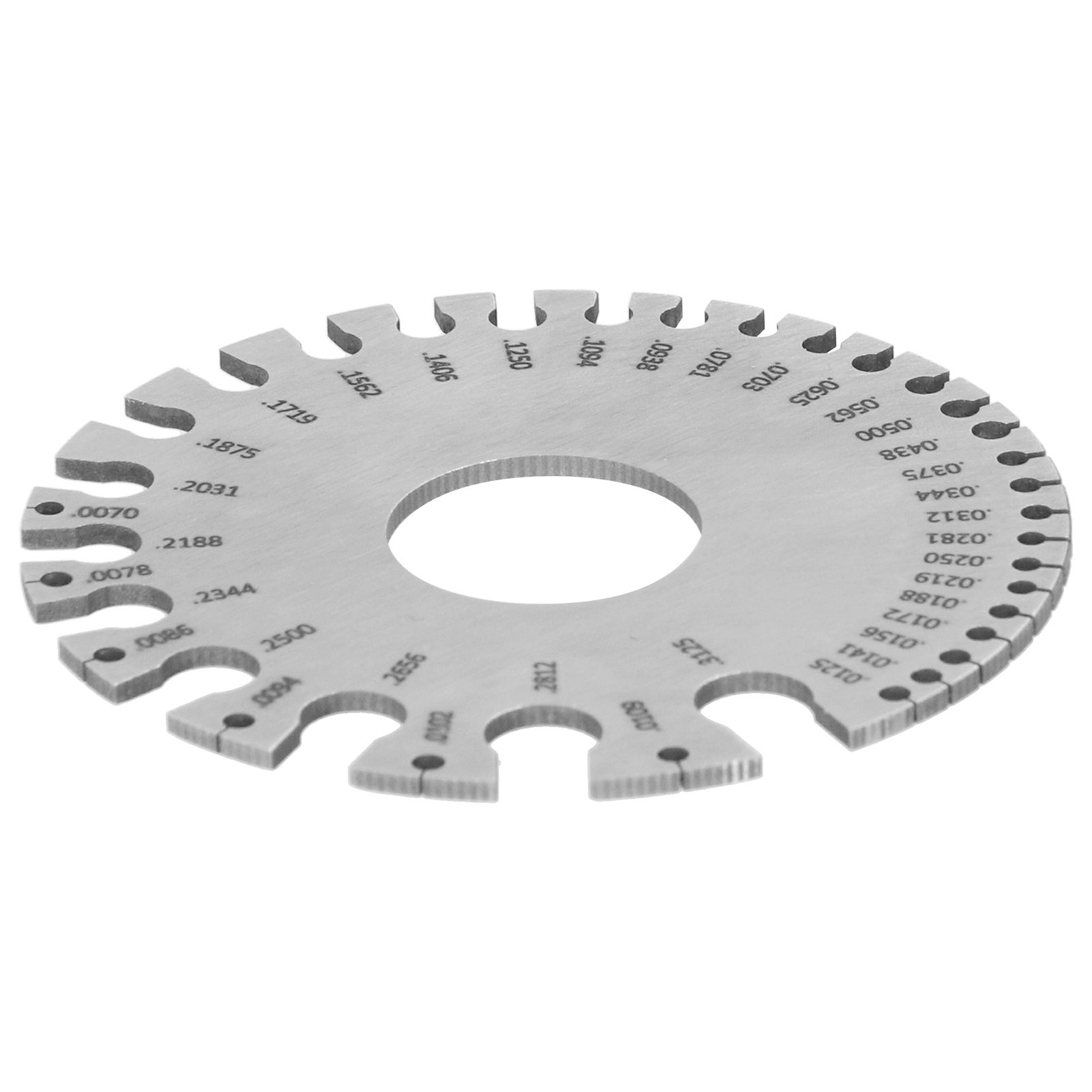 Wire Gauge Measuring Tool Round Stainless Steel Diameter Ruler Gauge view 8