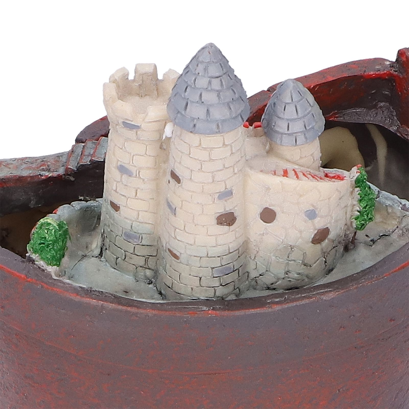 Succulent Plants Flowerpot Resin Mini House Flower Planter Container Home Decor view 11