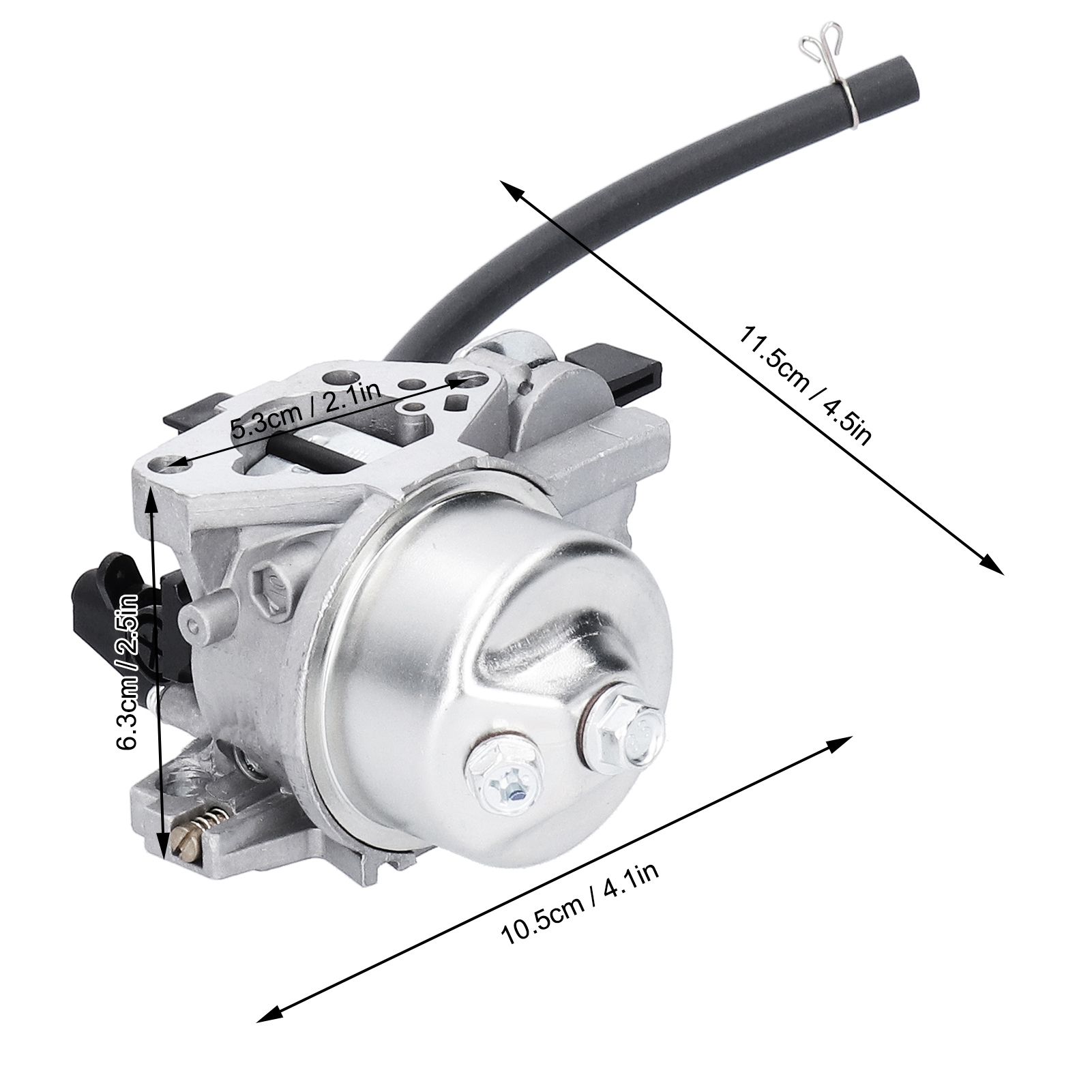 Gasoline Generator Carburetor Carb Replacement Universal Accessory Fit for view 11
