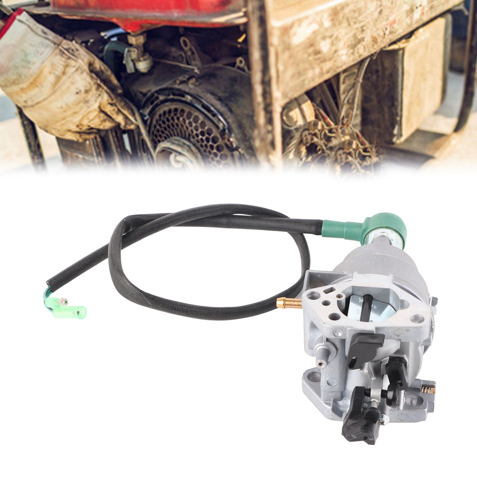Manual Throttle Carburetor Assembly Gasoline Generator Parts for view 10