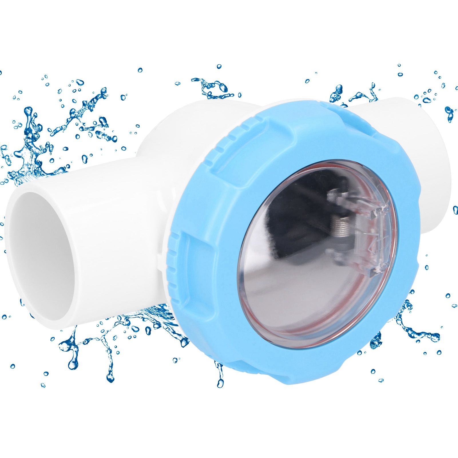 2in Visible Check Valve Non Return Anti Backflow Accessories for Swimming Pool view 9