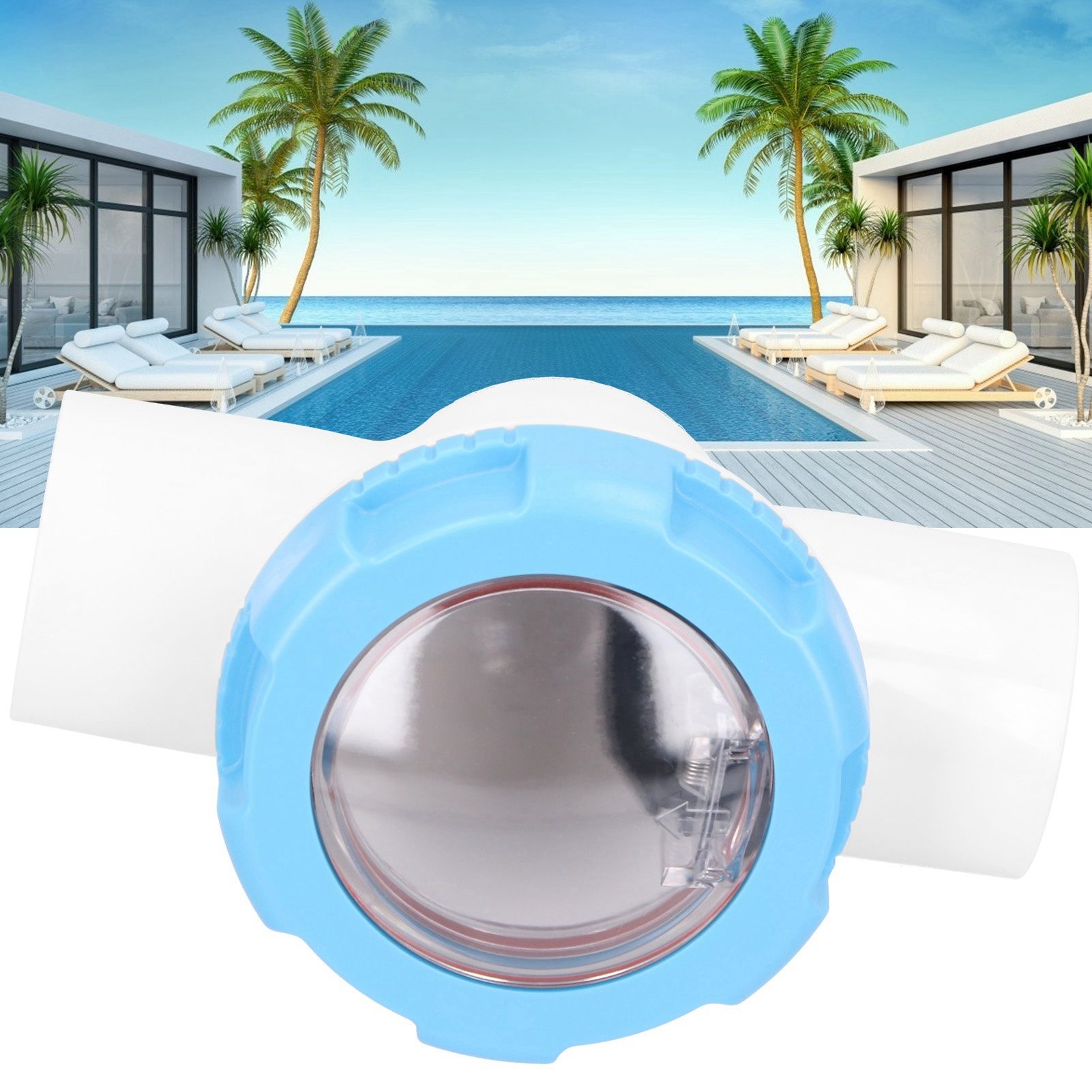2in Visible Check Valve Non Return Anti Backflow Accessories for Swimming Pool view 10