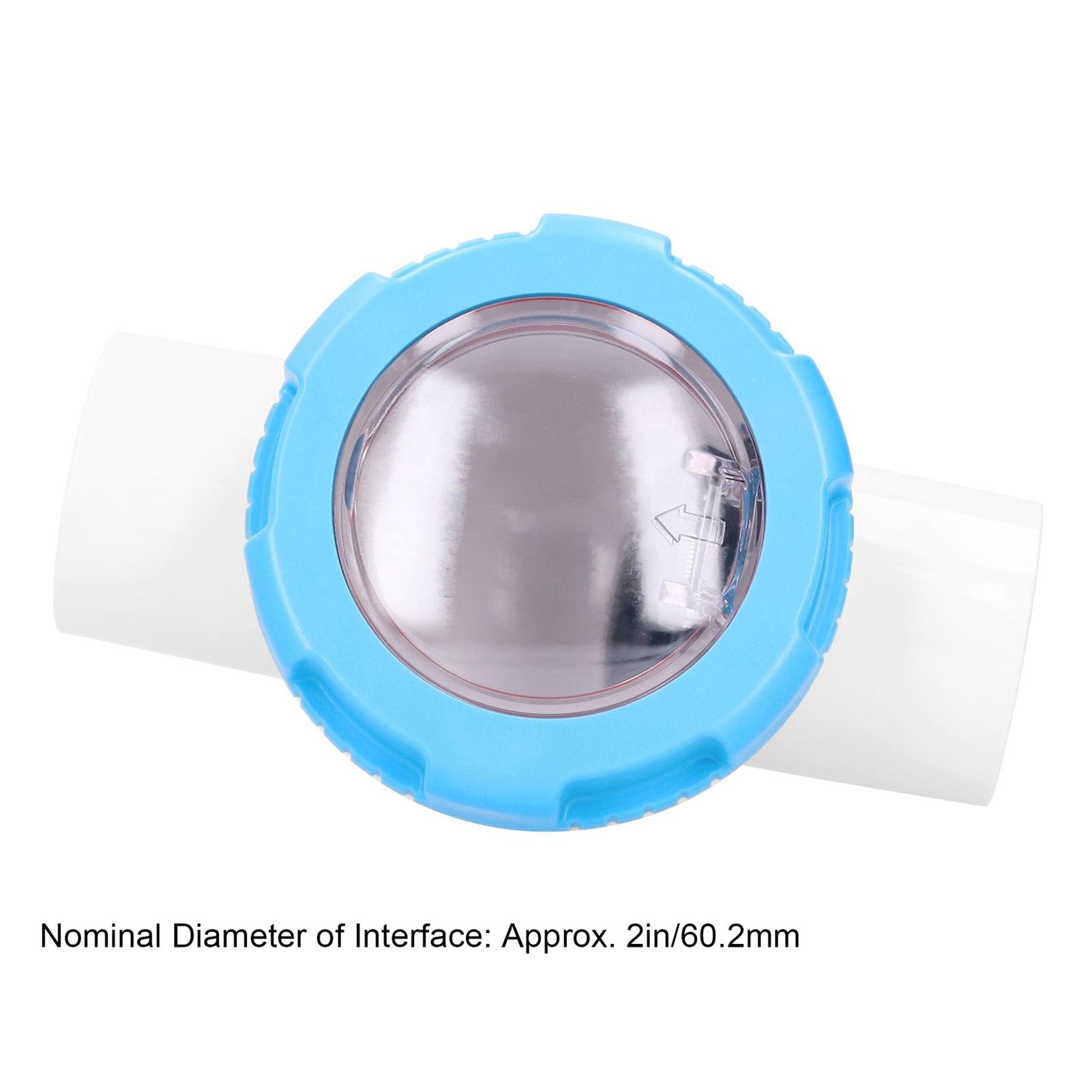 2in Visible Check Valve Non Return Anti Backflow Accessories for Swimming Pool view 12