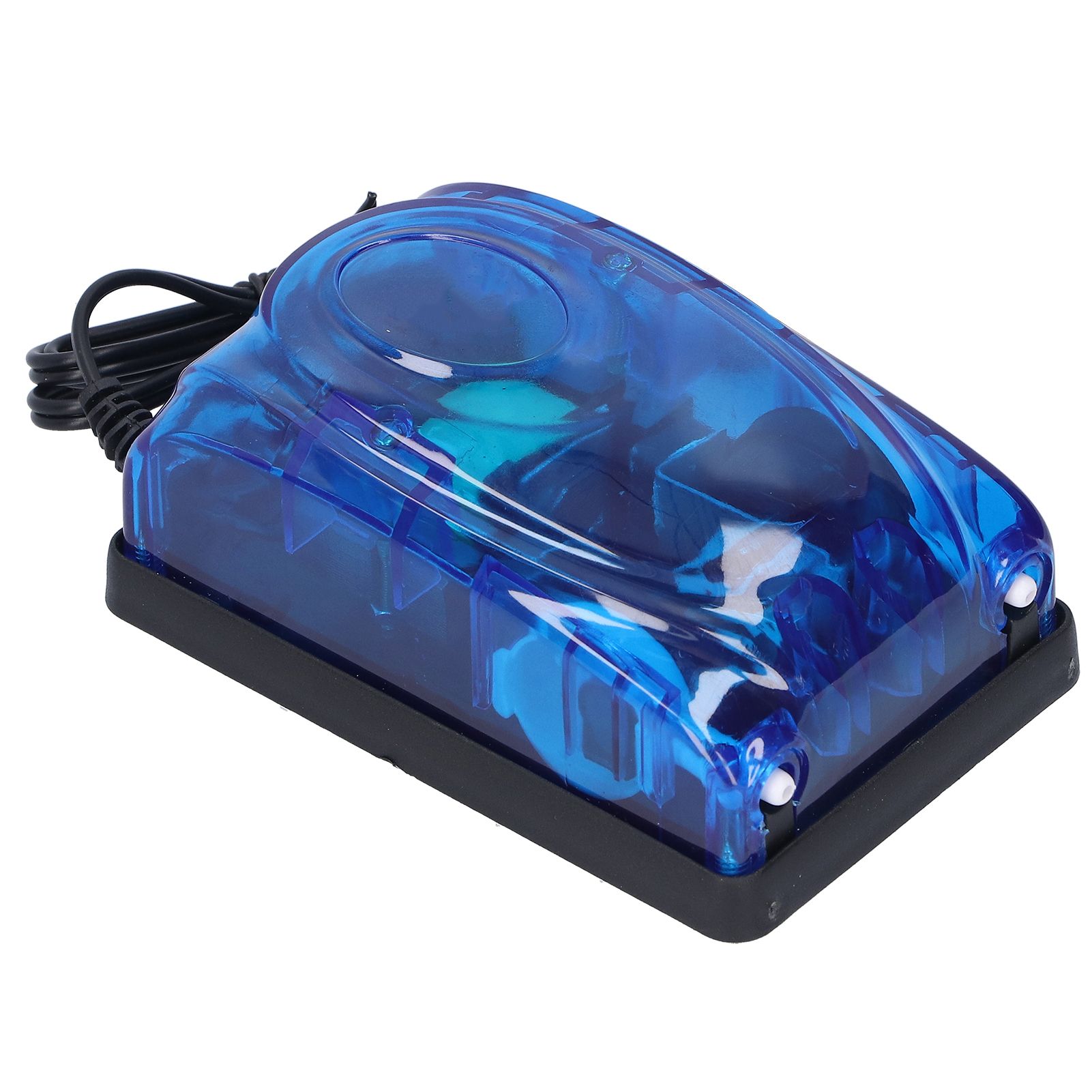 Powerful Fish Tank Air Pump Quiet Operation Double Outlets with Bubble Stone view 7