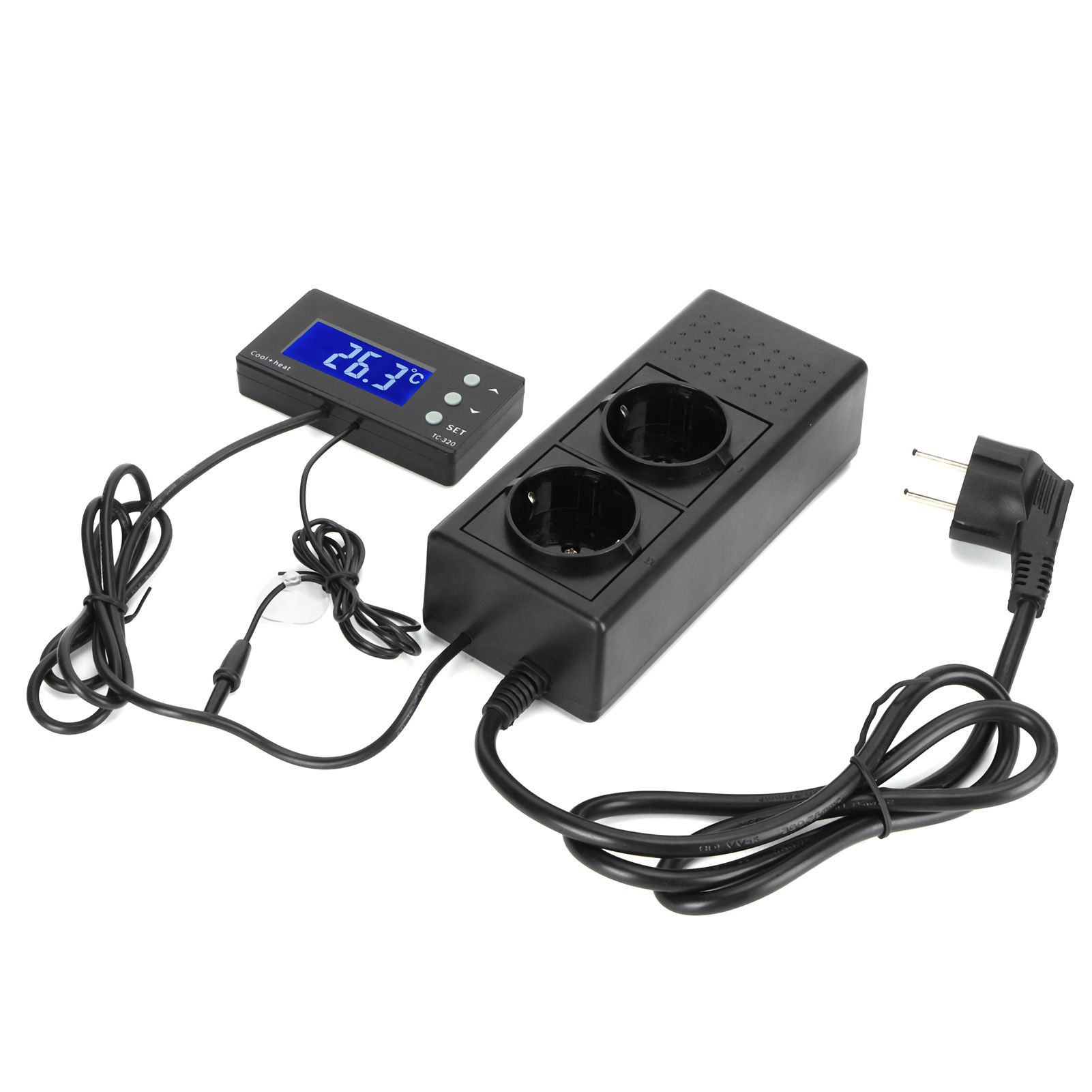 Temperature Controller Thermostat Digital Aquarium Incubator Regulator Controller view 7