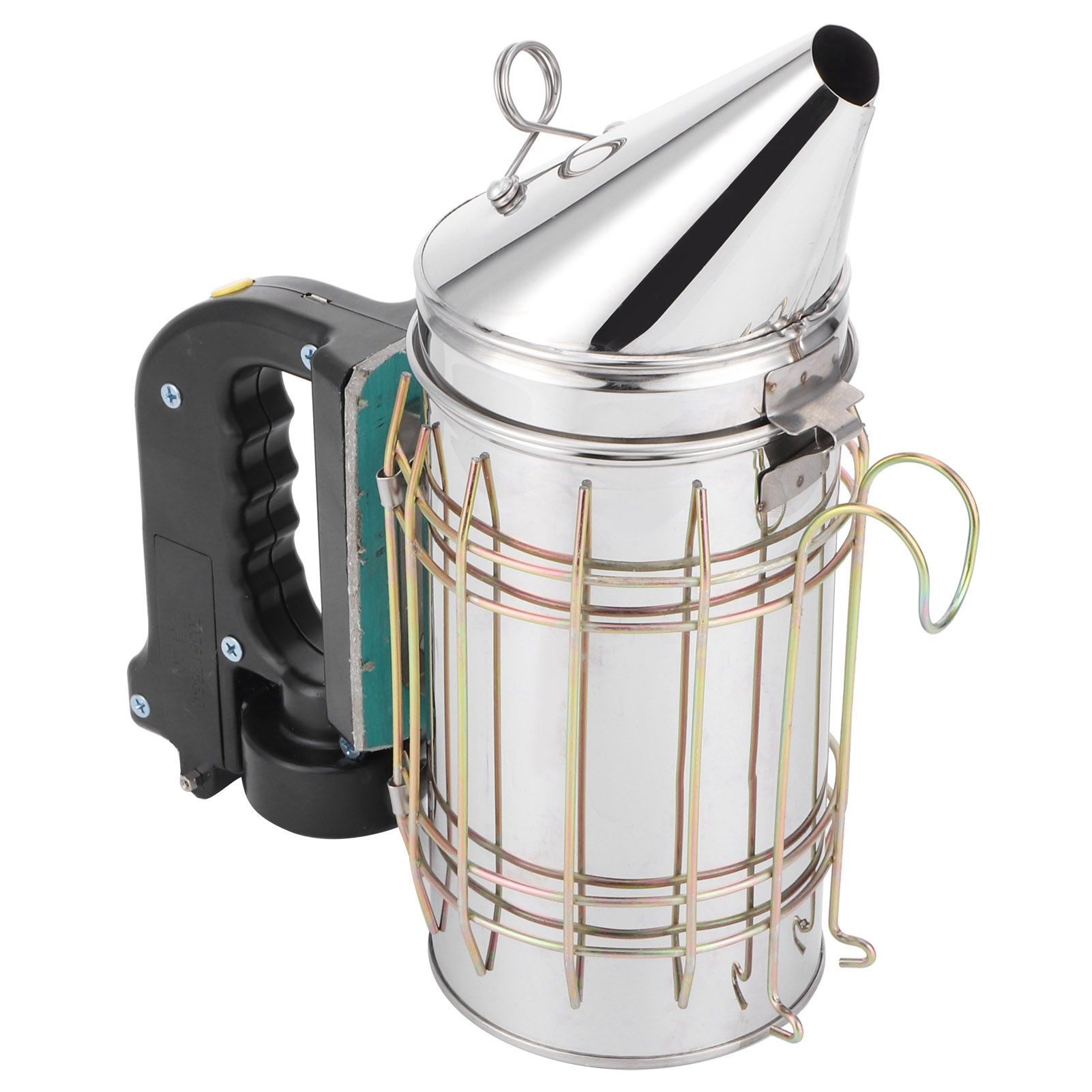 Electric Beehive Smoker 5V Stainless Steel with Heat Shield Handle Beekeeping view 4