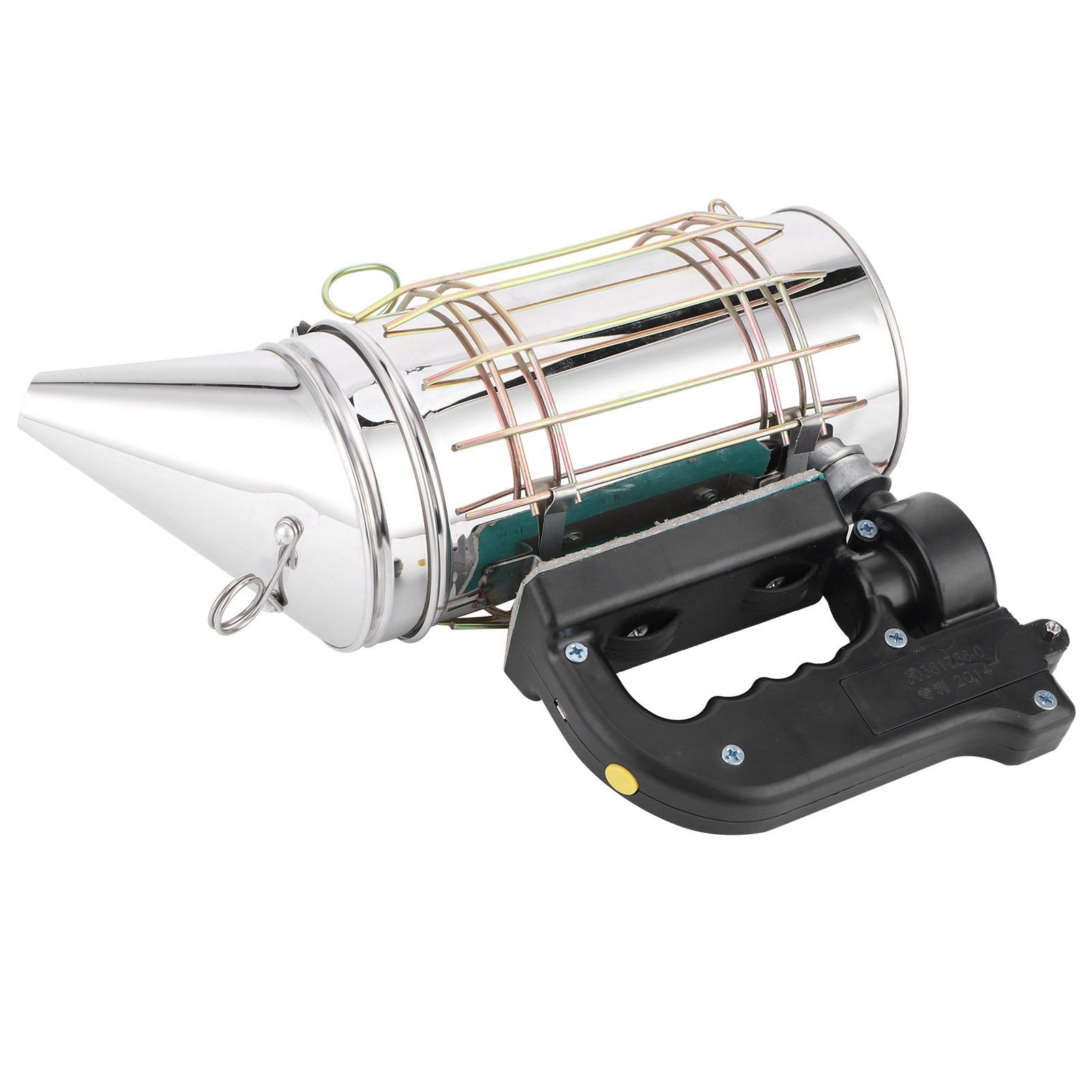 Electric Beehive Smoker 5V Stainless Steel with Heat Shield Handle Beekeeping view 5