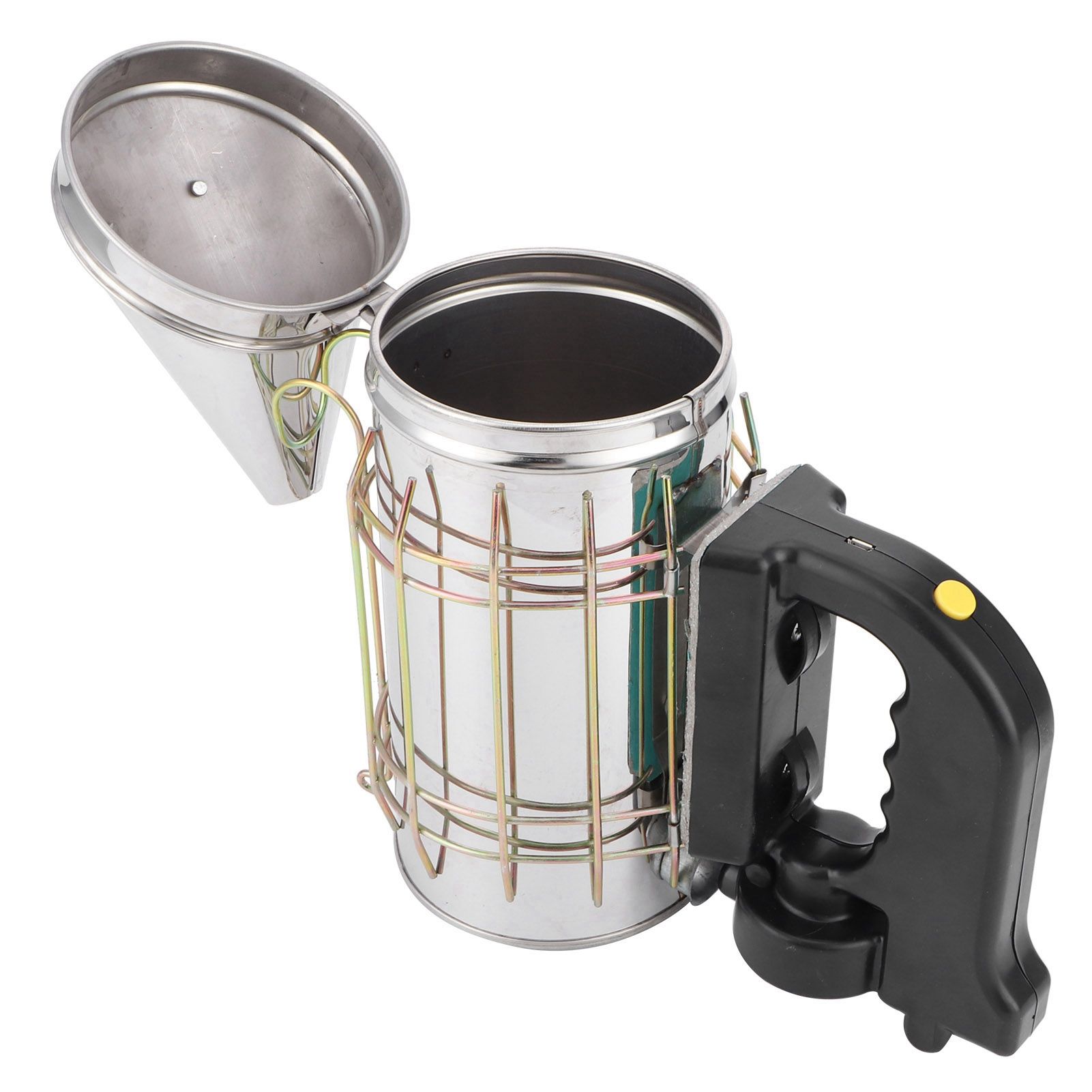 Electric Beehive Smoker 5V Stainless Steel with Heat Shield Handle Beekeeping view 7