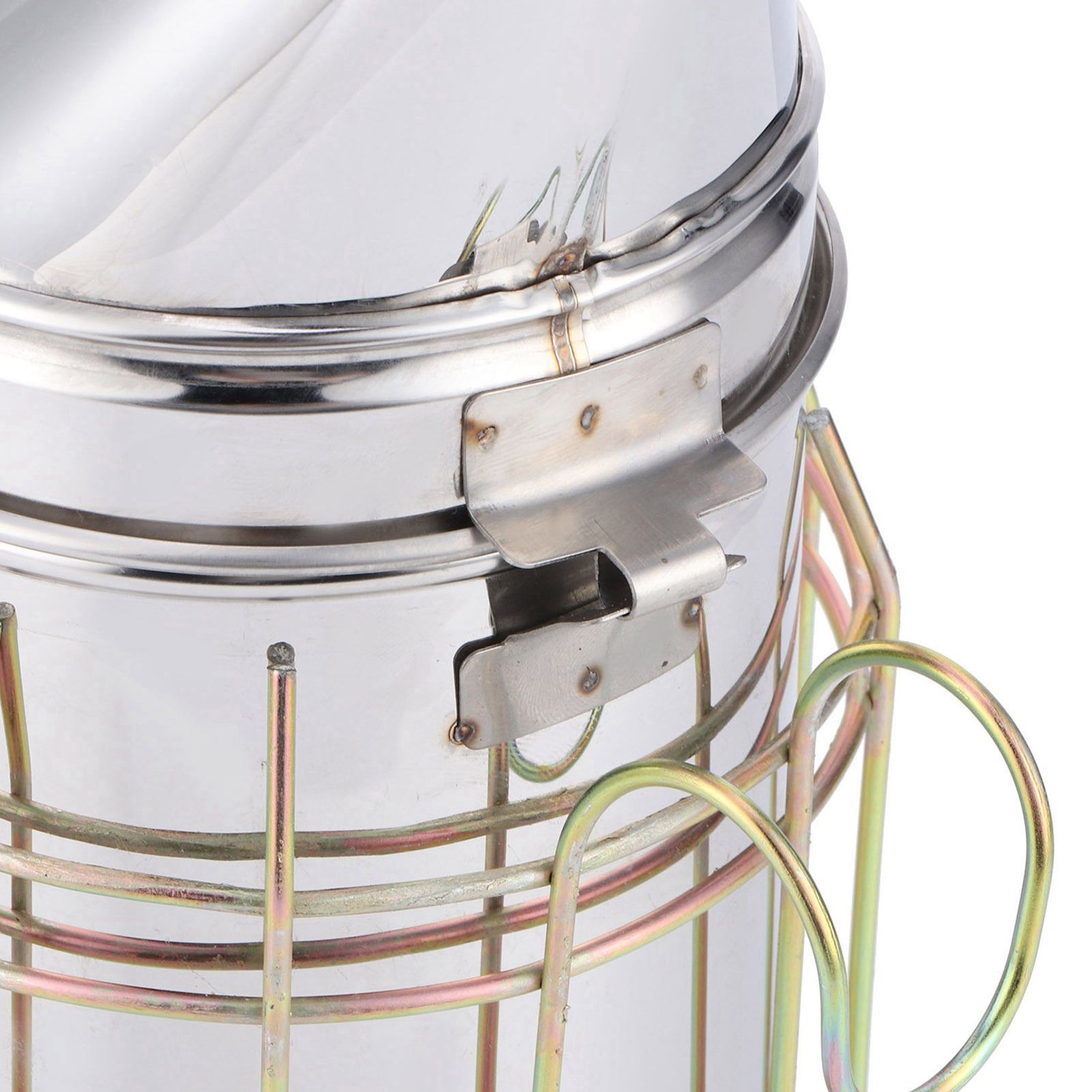 Electric Beehive Smoker 5V Stainless Steel with Heat Shield Handle Beekeeping view 12