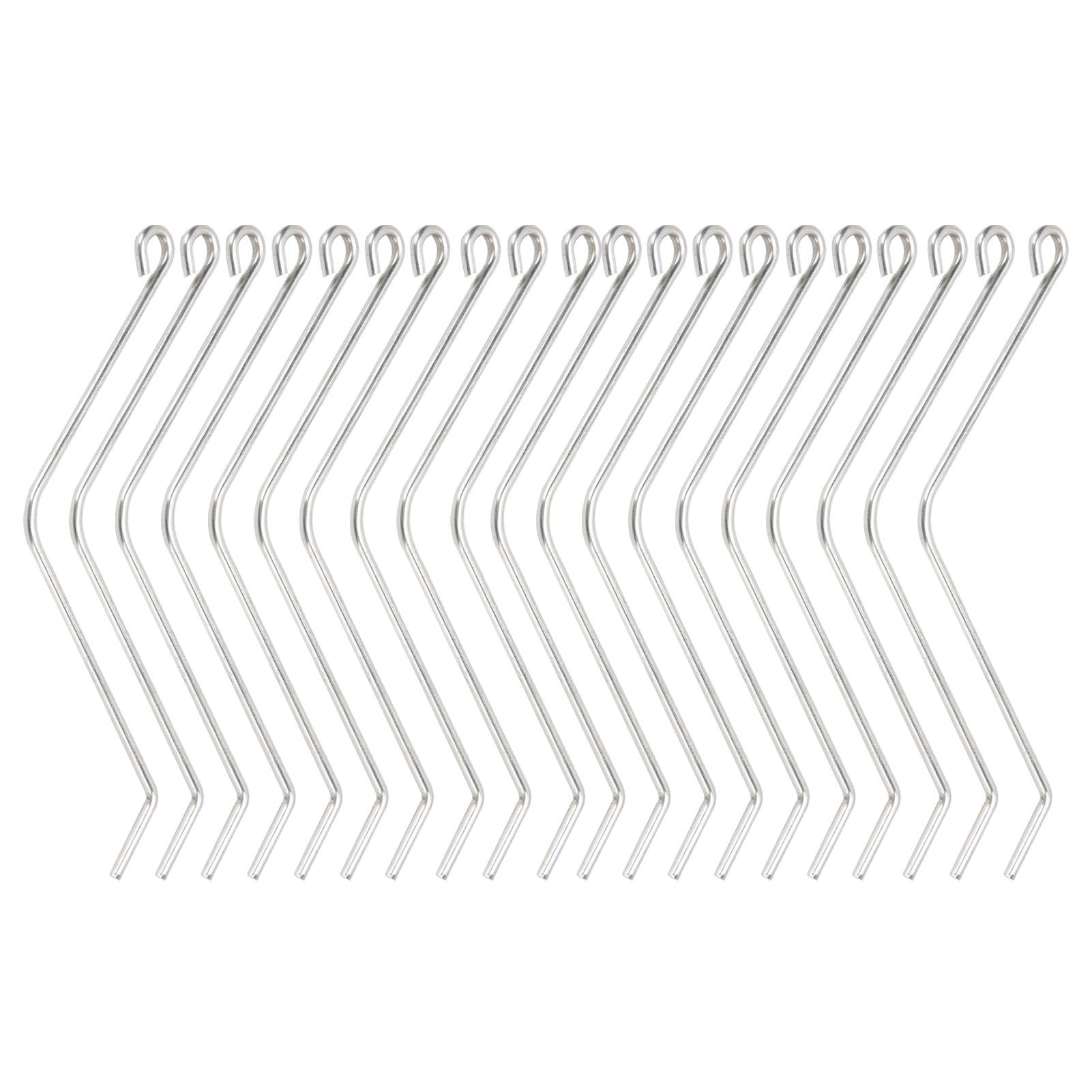 20PCS Stainless Steel Beehive Connectors Bend Wire Holder for Wooden Beehive view 2