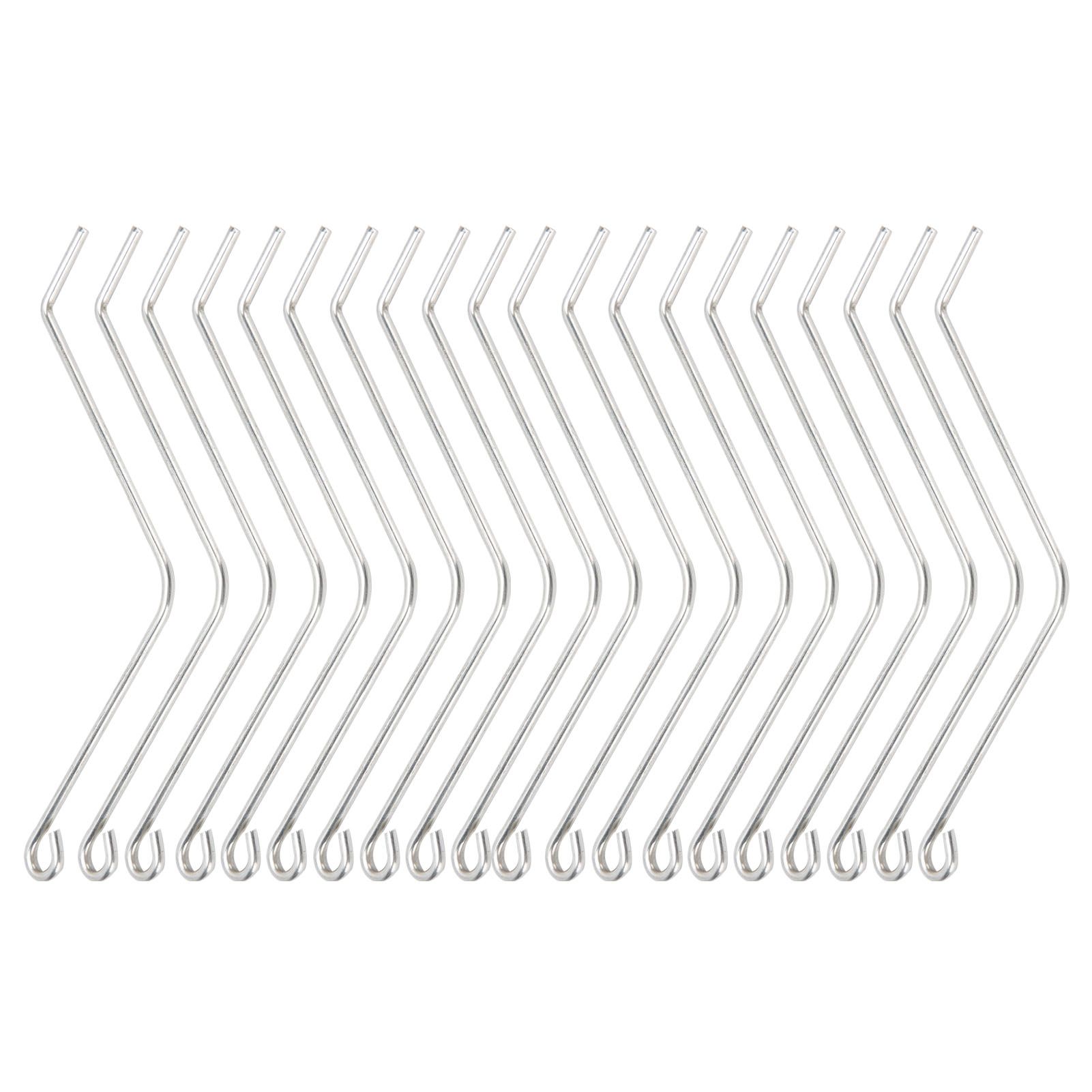 20PCS Stainless Steel Beehive Connectors Bend Wire Holder for Wooden Beehive view 3