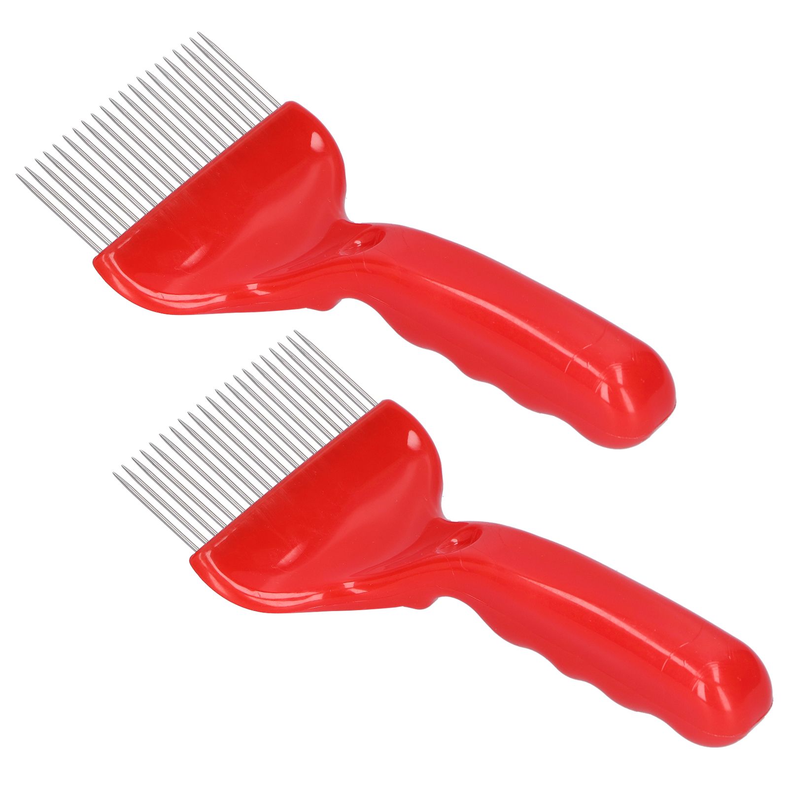 2PCS 21 Tin Uncapping Fork Stainless Steel Beekeeping Honey Fork Shovel Tool view 4