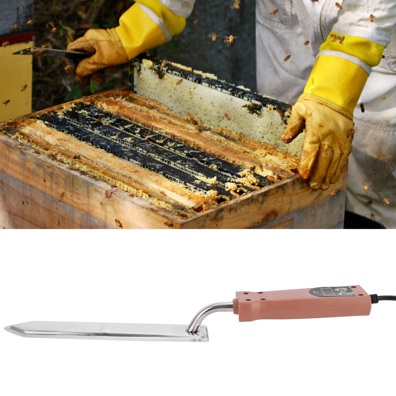 Electric Honey Cutter 50-180℃ Temperature Control Honey Cutting Knife view 9