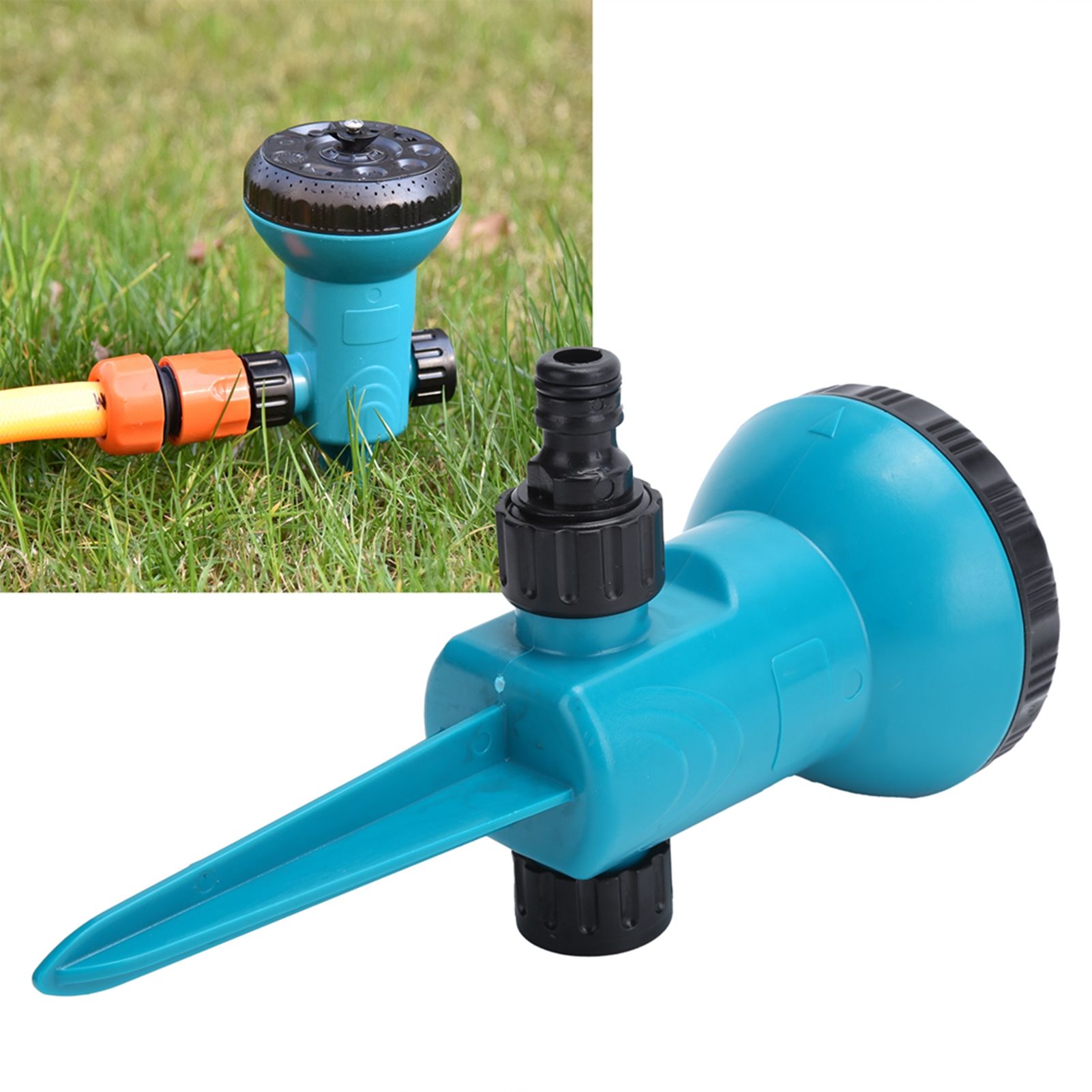 Ground Insert Type Lawn Water Sprinkler with 9 Modes Garden Irrigation view 10