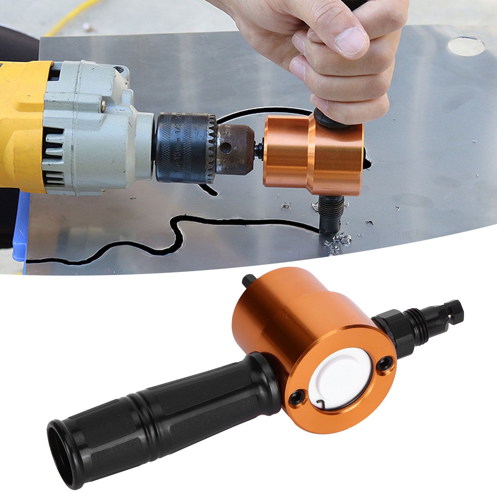 YT‑160AS 8Pcs/Set Double Head Sheet Metal Cutter Drill Electric Modified Parts view 10