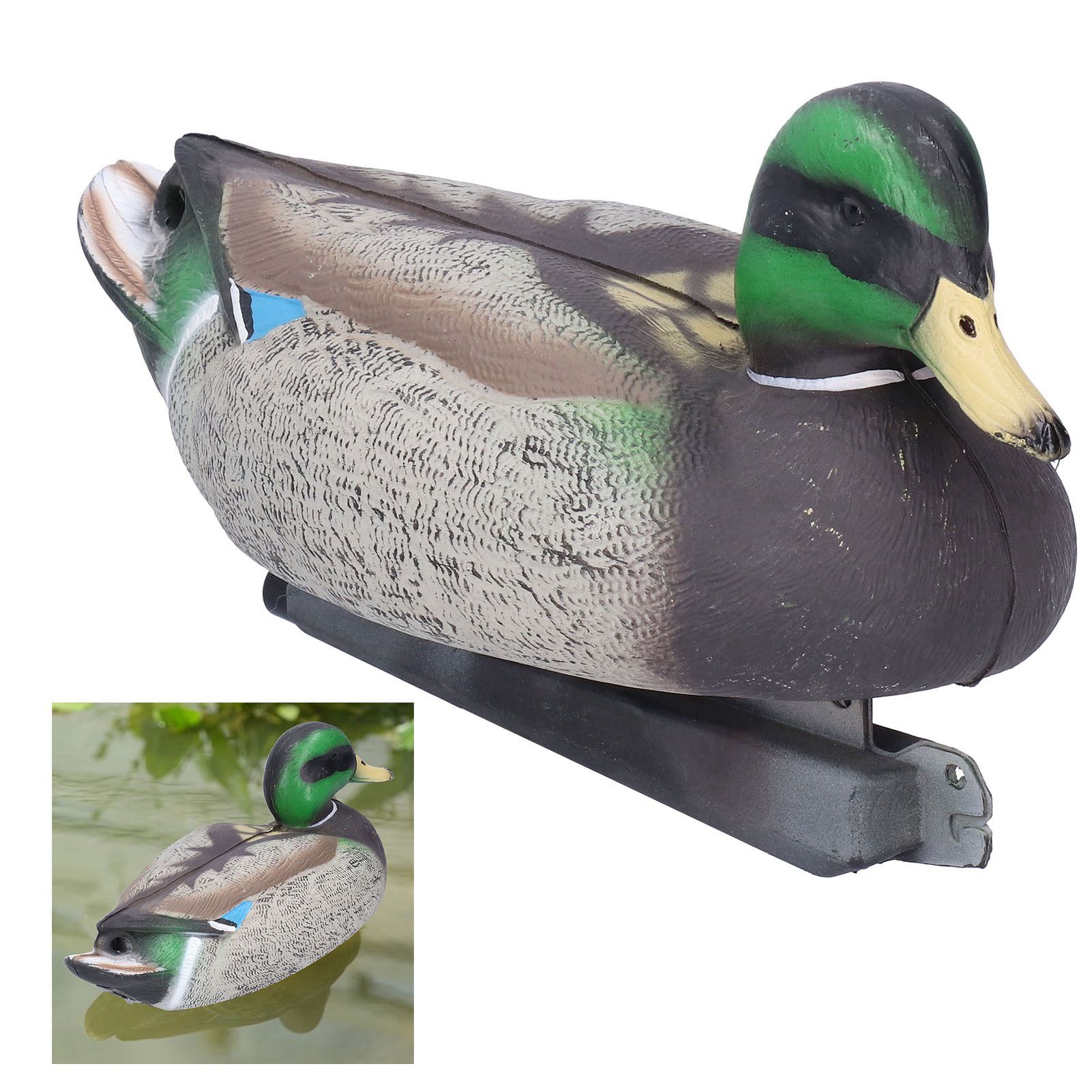 Simulation Duck Statue Animal Mold Decoration Plastic Crafts Gardening view 10