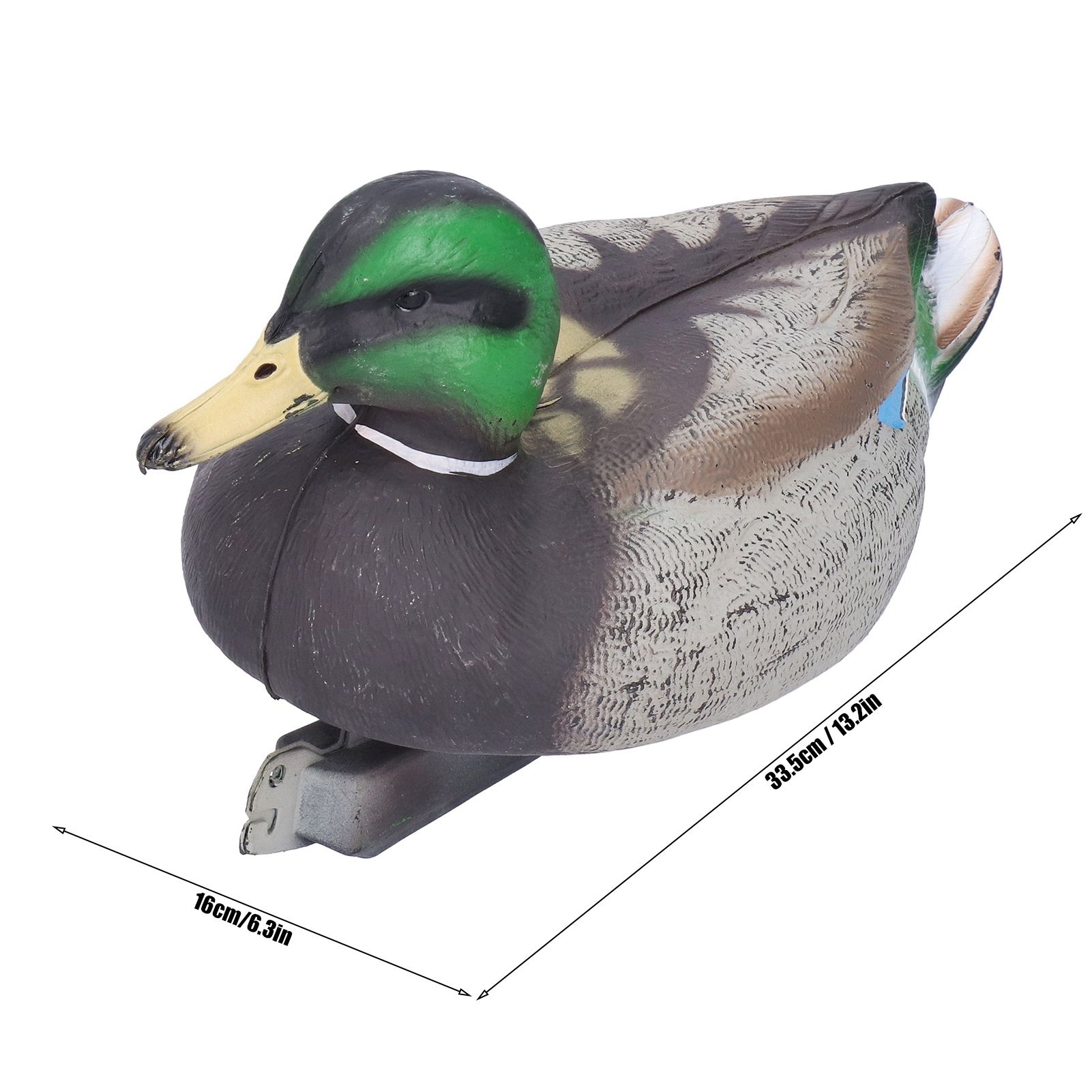 Simulation Duck Statue Animal Mold Decoration Plastic Crafts Gardening view 12