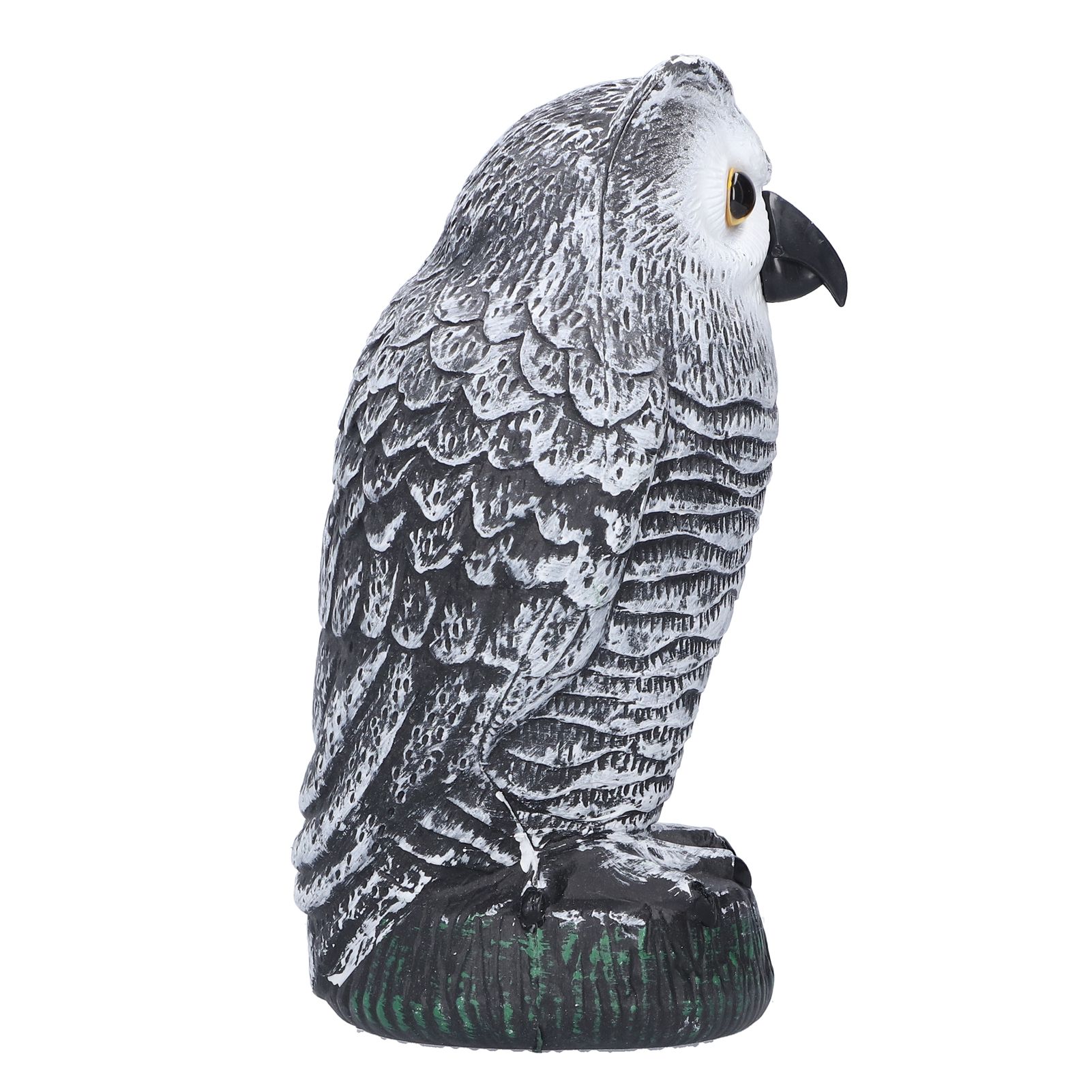 Plastic Hunting Fake Owl Decoys Outdoor Garden Yards Ornaments Pest Deterrent view 5