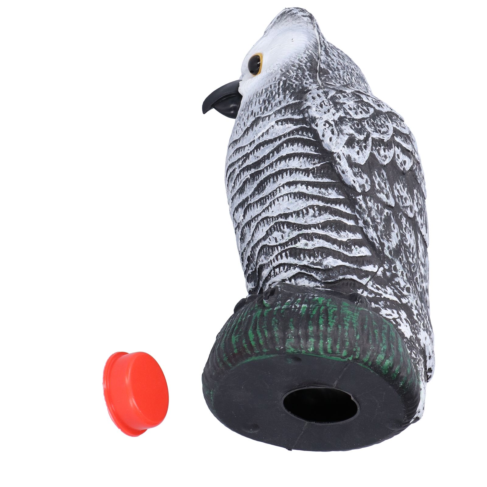 Plastic Hunting Fake Owl Decoys Outdoor Garden Yards Ornaments Pest Deterrent view 8