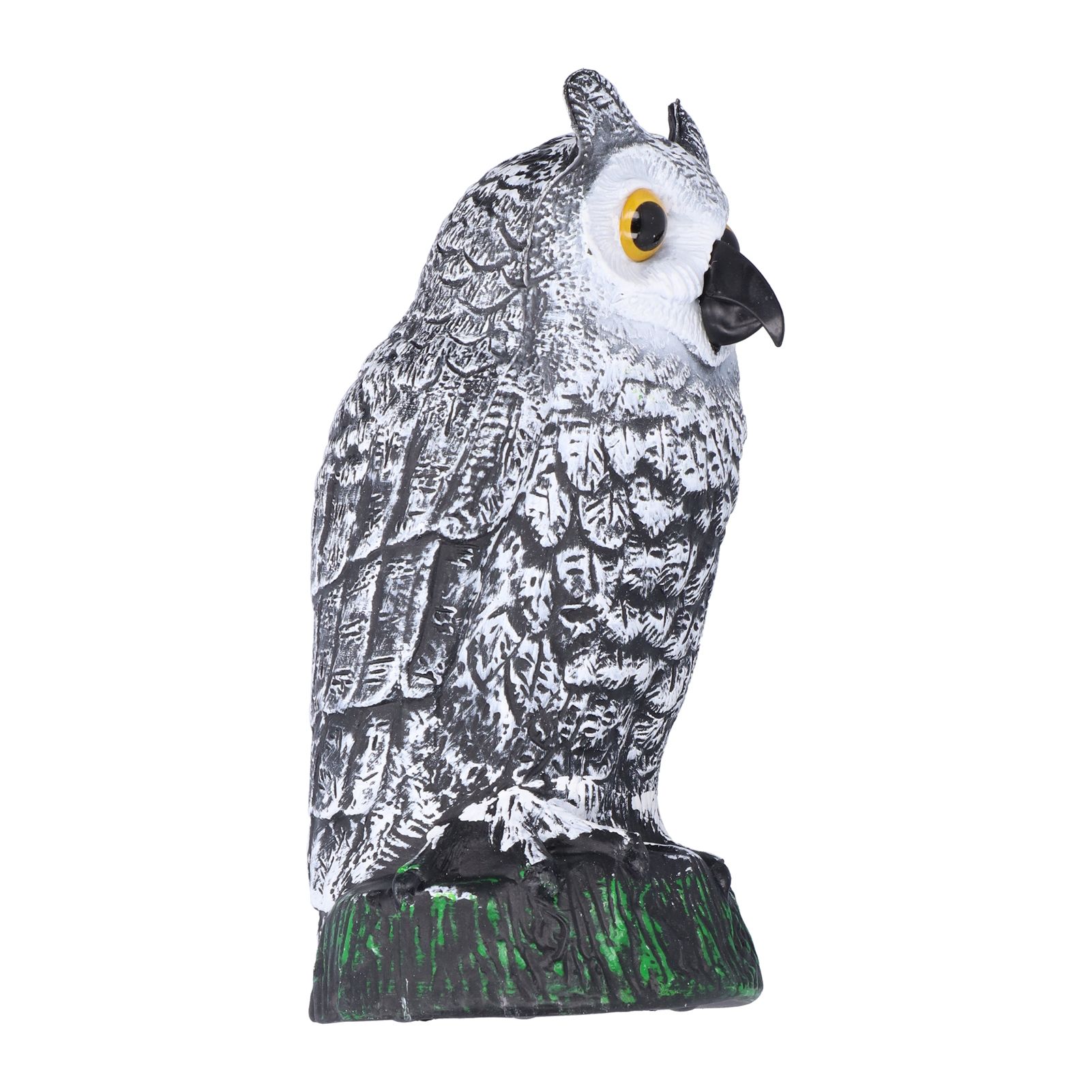 Plastic Hunting Fake Owl Decoys Outdoor Garden Yards Ornaments Pest Deterrent view 4