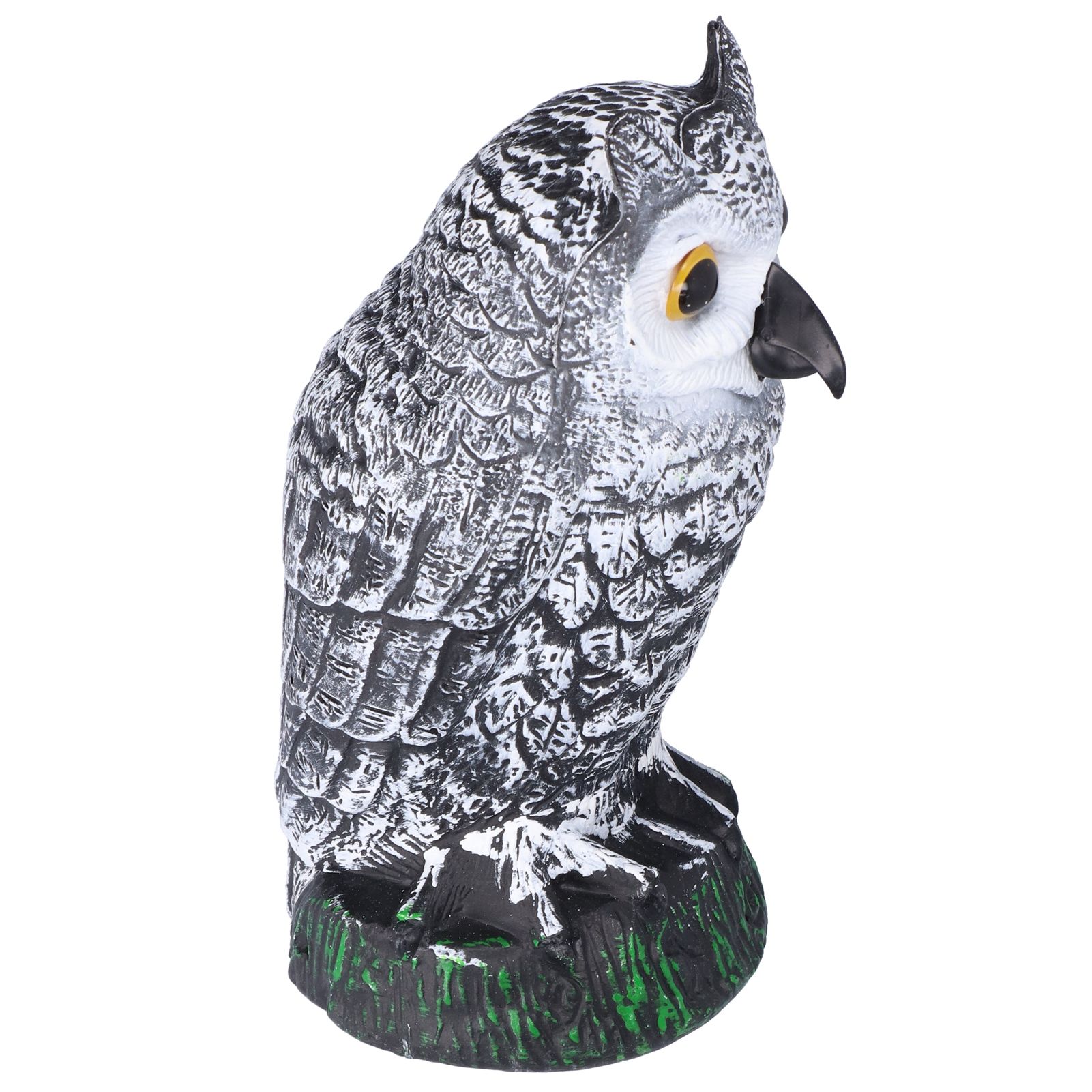 Plastic Hunting Fake Owl Decoys Outdoor Garden Yards Ornaments Pest Deterrent view 6