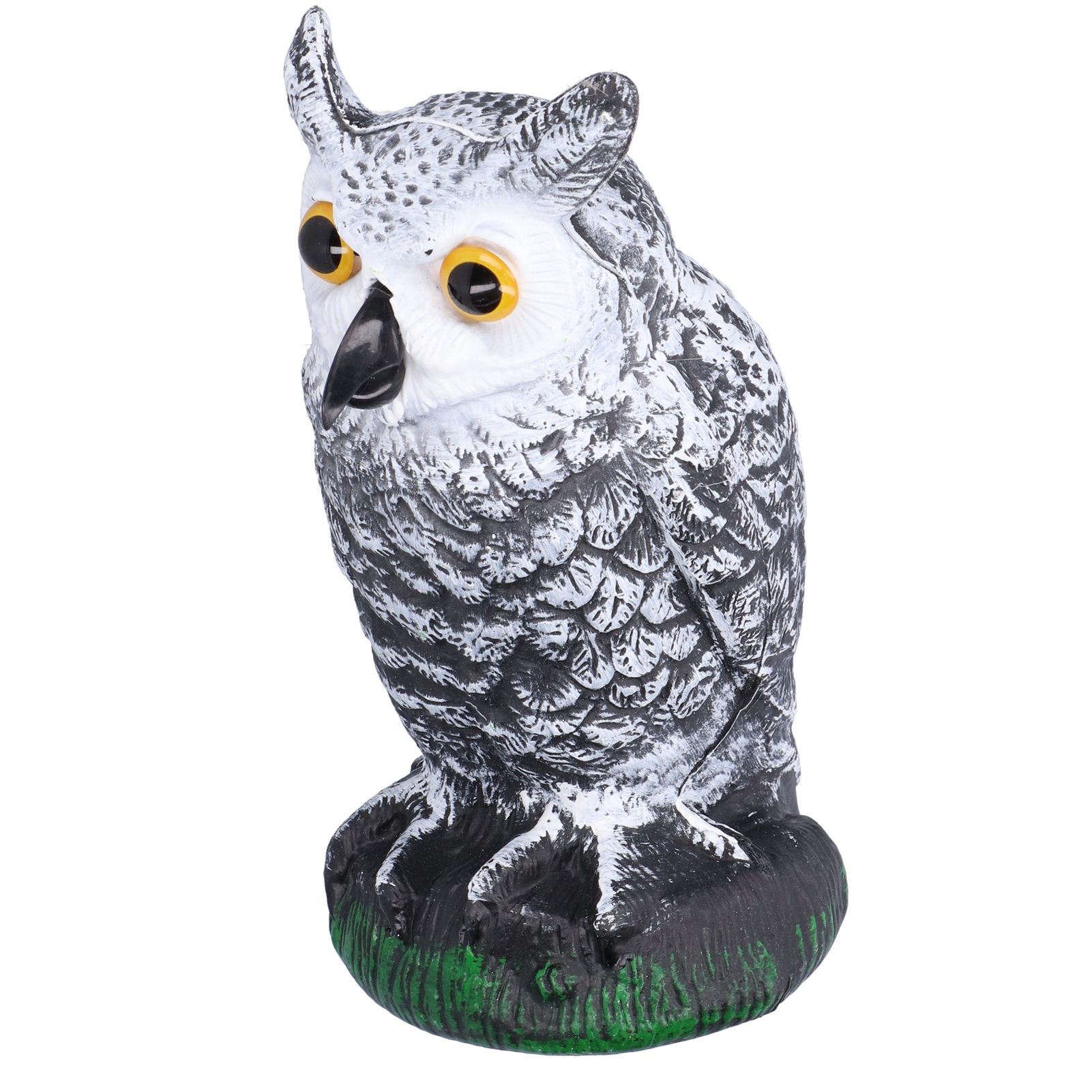 Plastic Hunting Fake Owl Decoys Outdoor Garden Yards Ornaments Pest Deterrent view 5