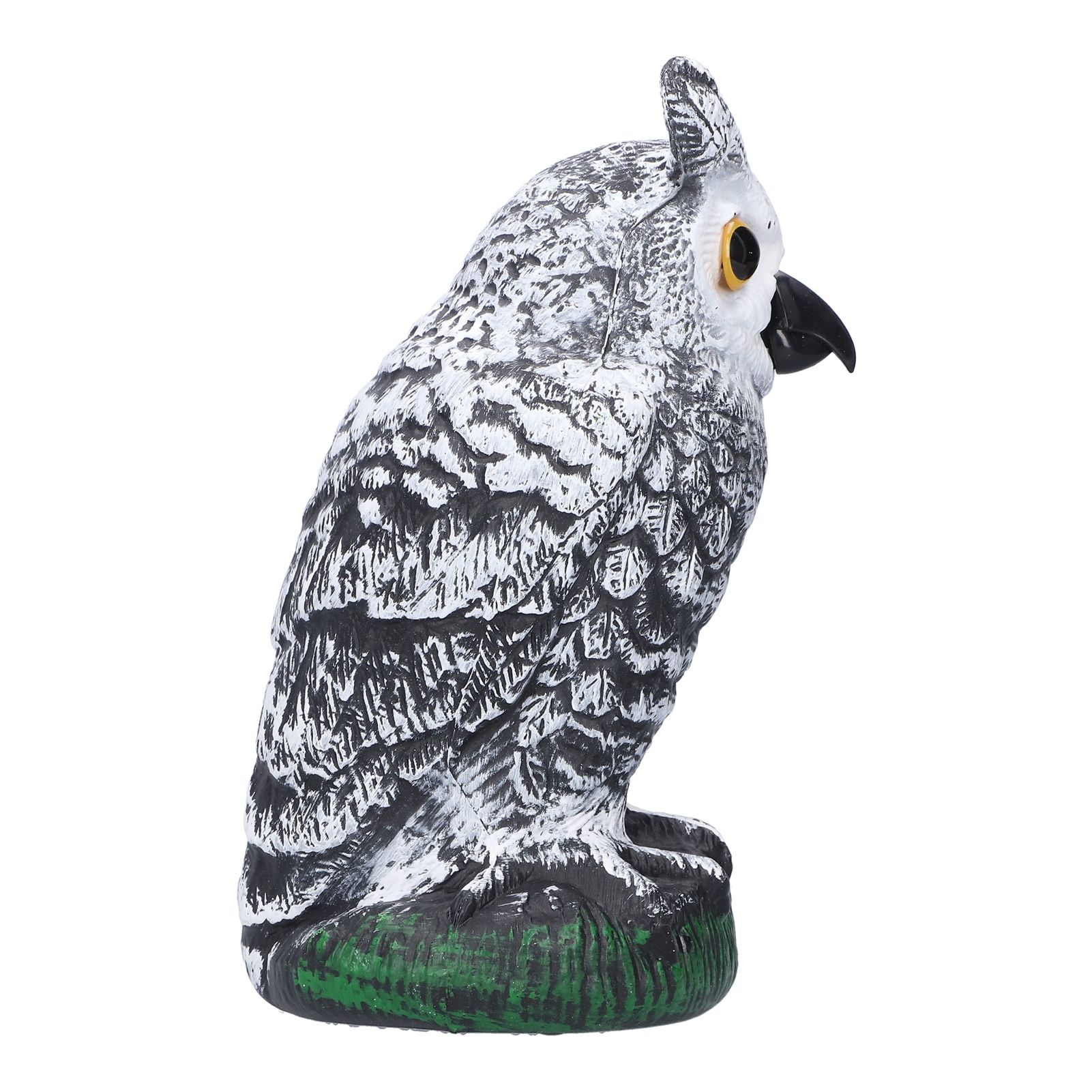 Plastic Hunting Fake Owl Decoys Outdoor Garden Yards Ornaments Pest Deterrent view 7