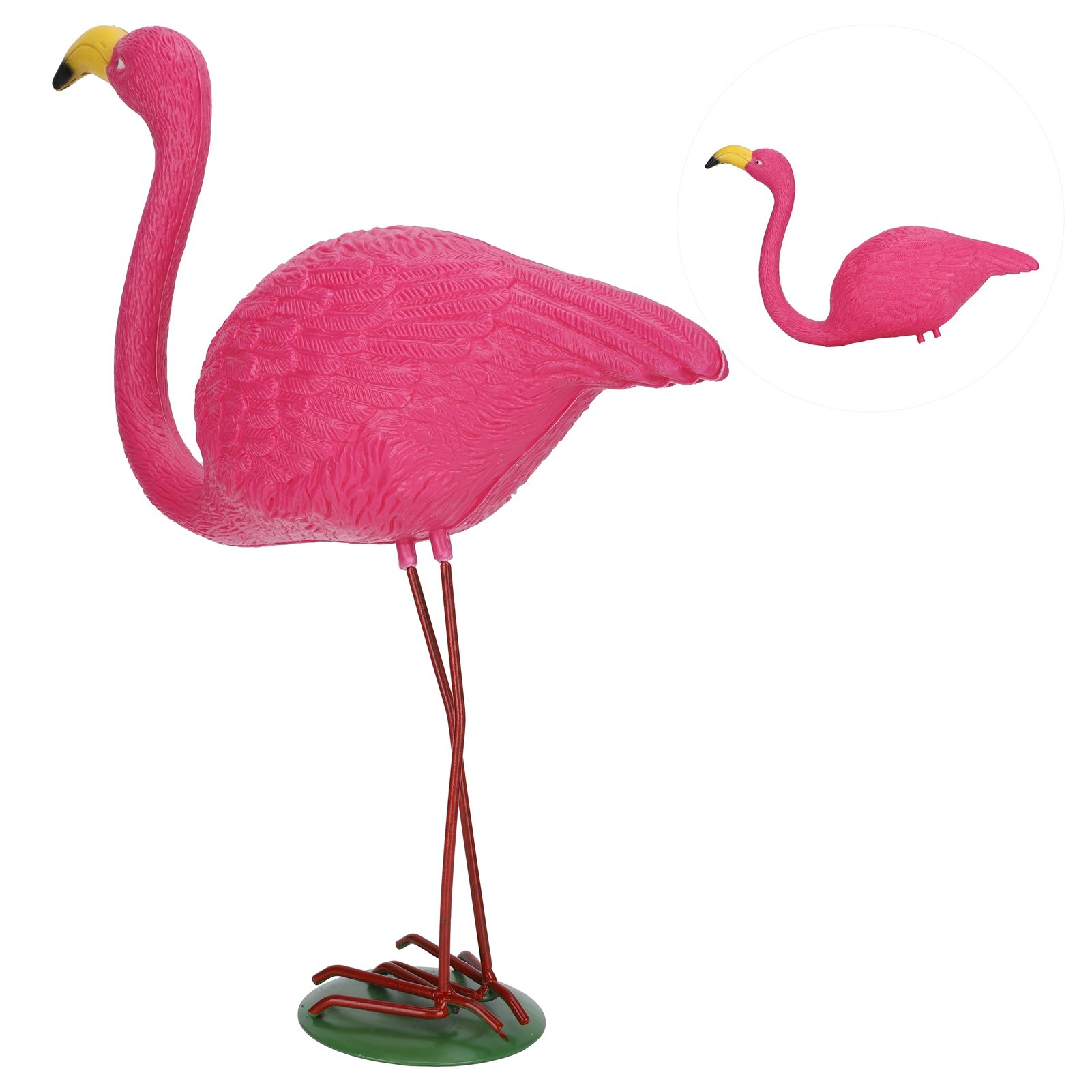 High Simulation Plastic Bird Animal Figurine Lawn Decoration Bird Drive Garden view 7