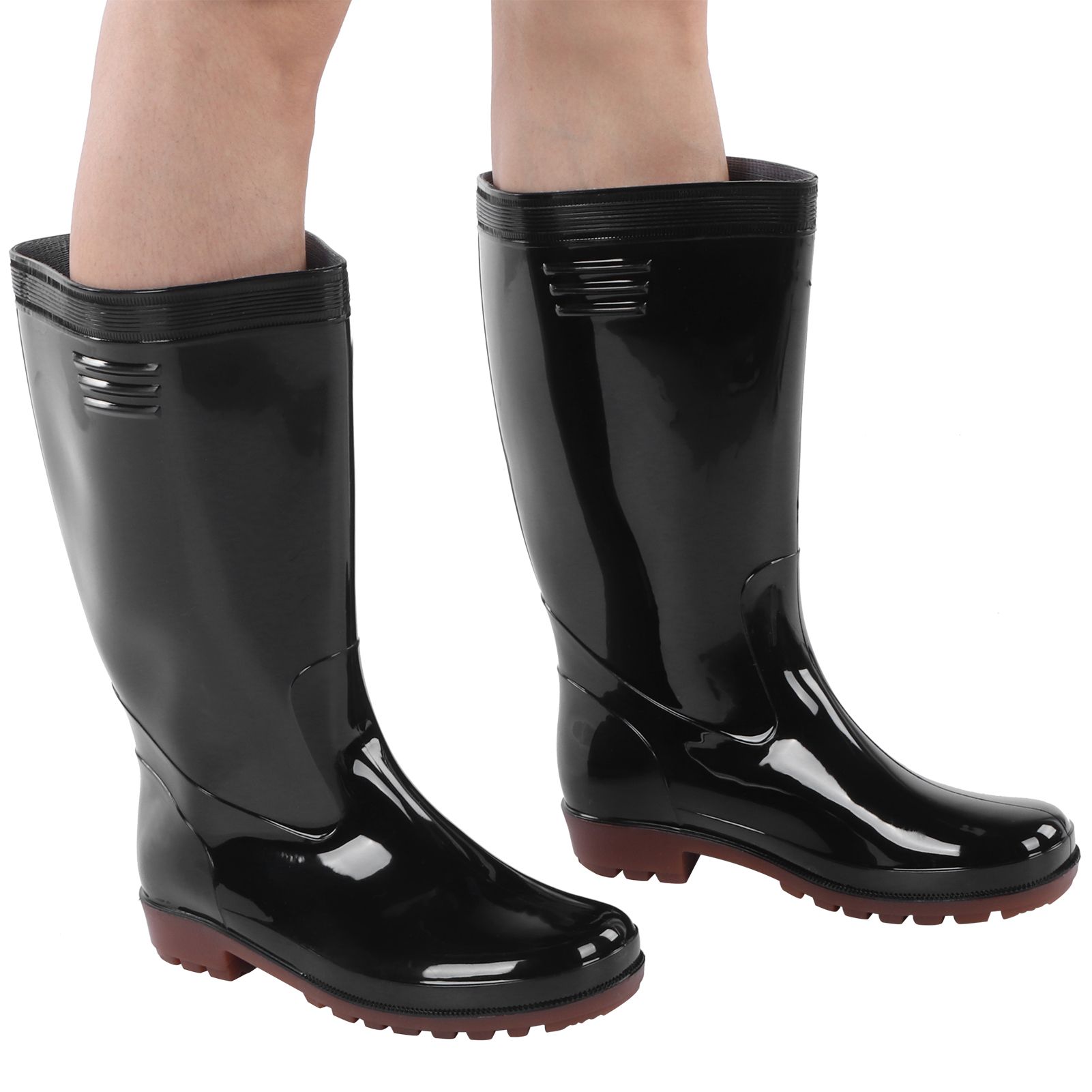 Professional Garden Waterproof Boots Simple High Gloss Non Slip Fishing Farm view 7