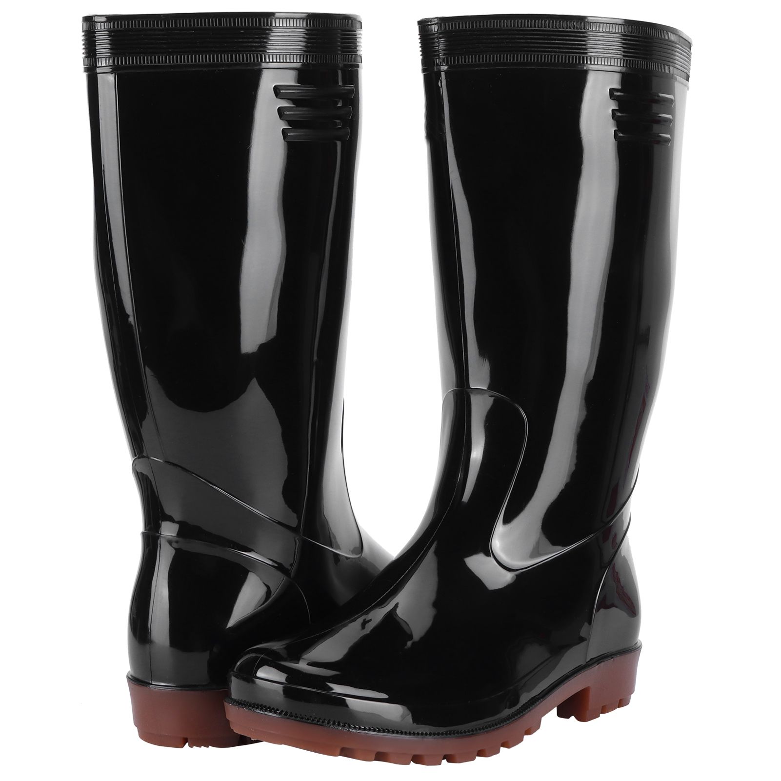 Professional Garden Waterproof Boots Simple High Gloss Non Slip Fishing Farm view 5