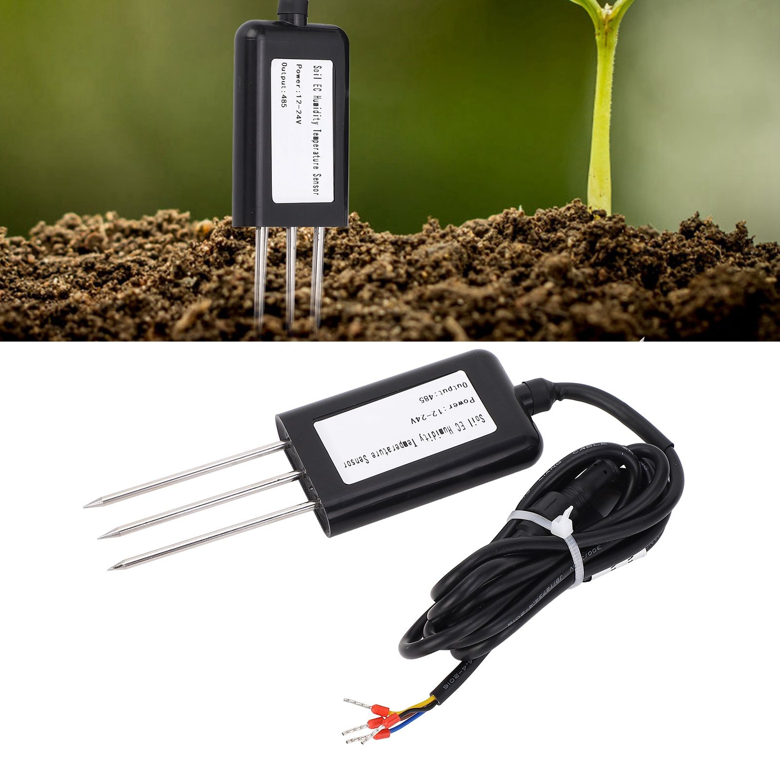 Soil Fertilizer Detector Tester Meter NPK Sensor Transmitter for Greenhouse view 9