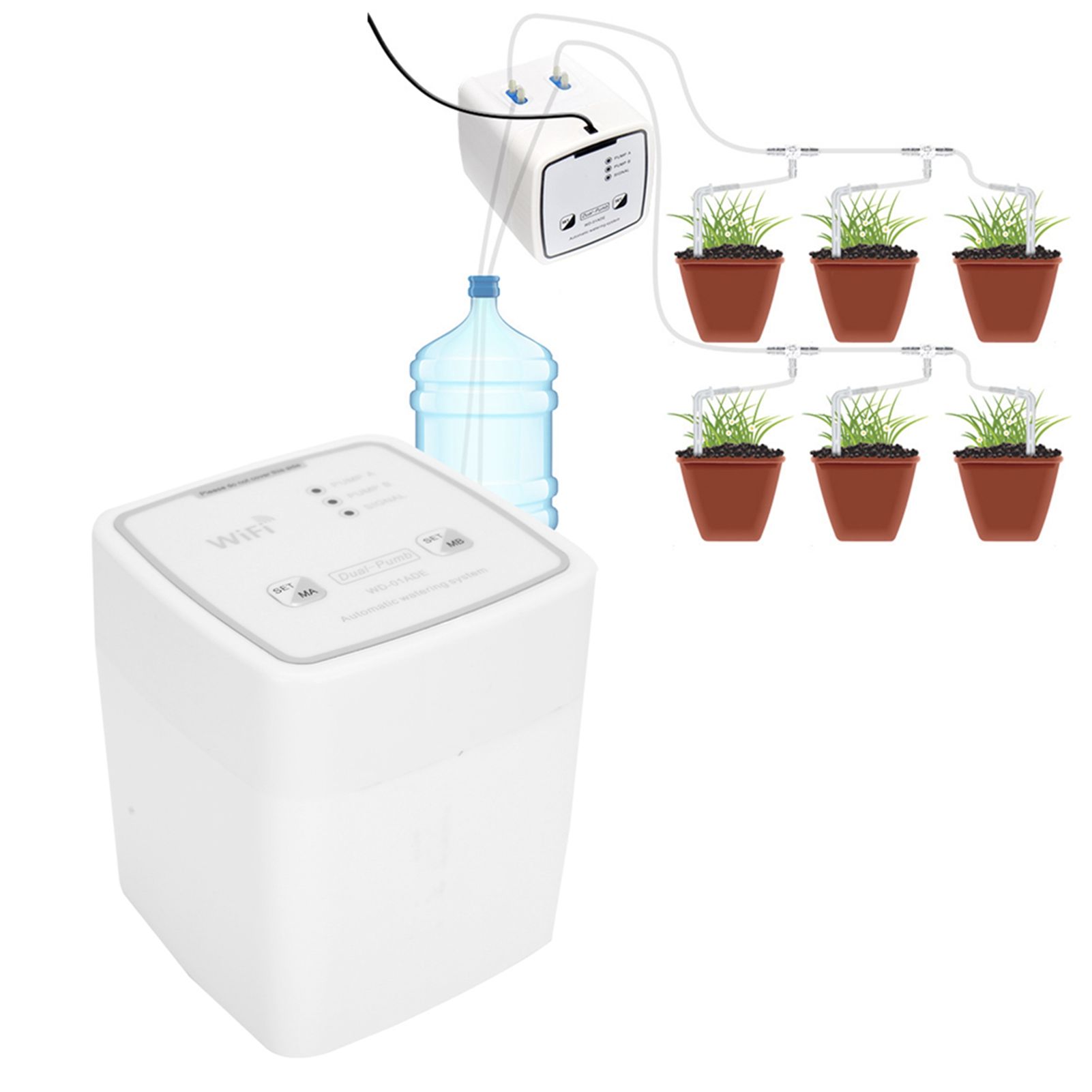 WiFi Smart Watering Device Gardening Automatic Irrigation Timer Watering Tool view 9