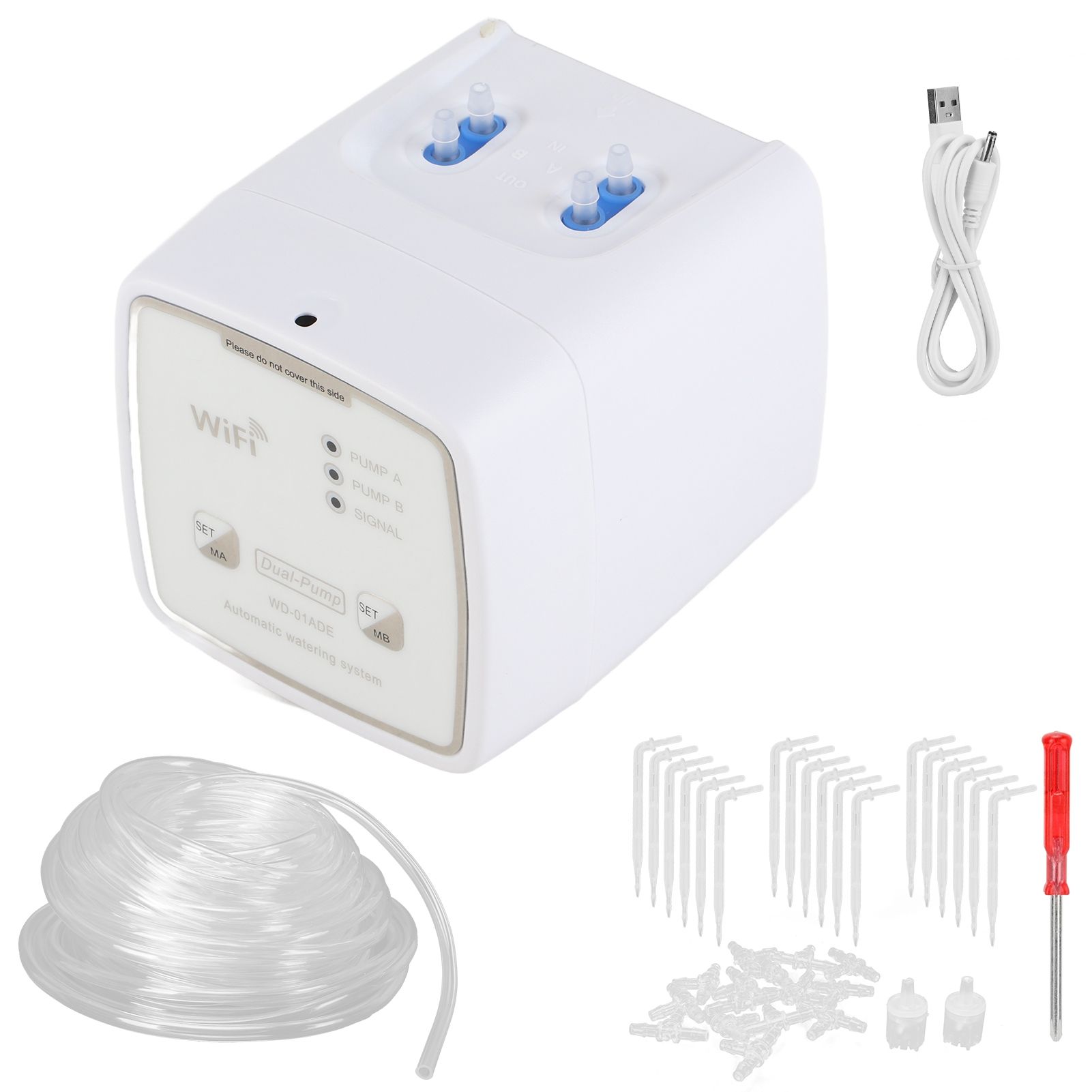 WIFI Intelligent Garden Irrigation Timer Drip Irrigation Kit Watering System view 2