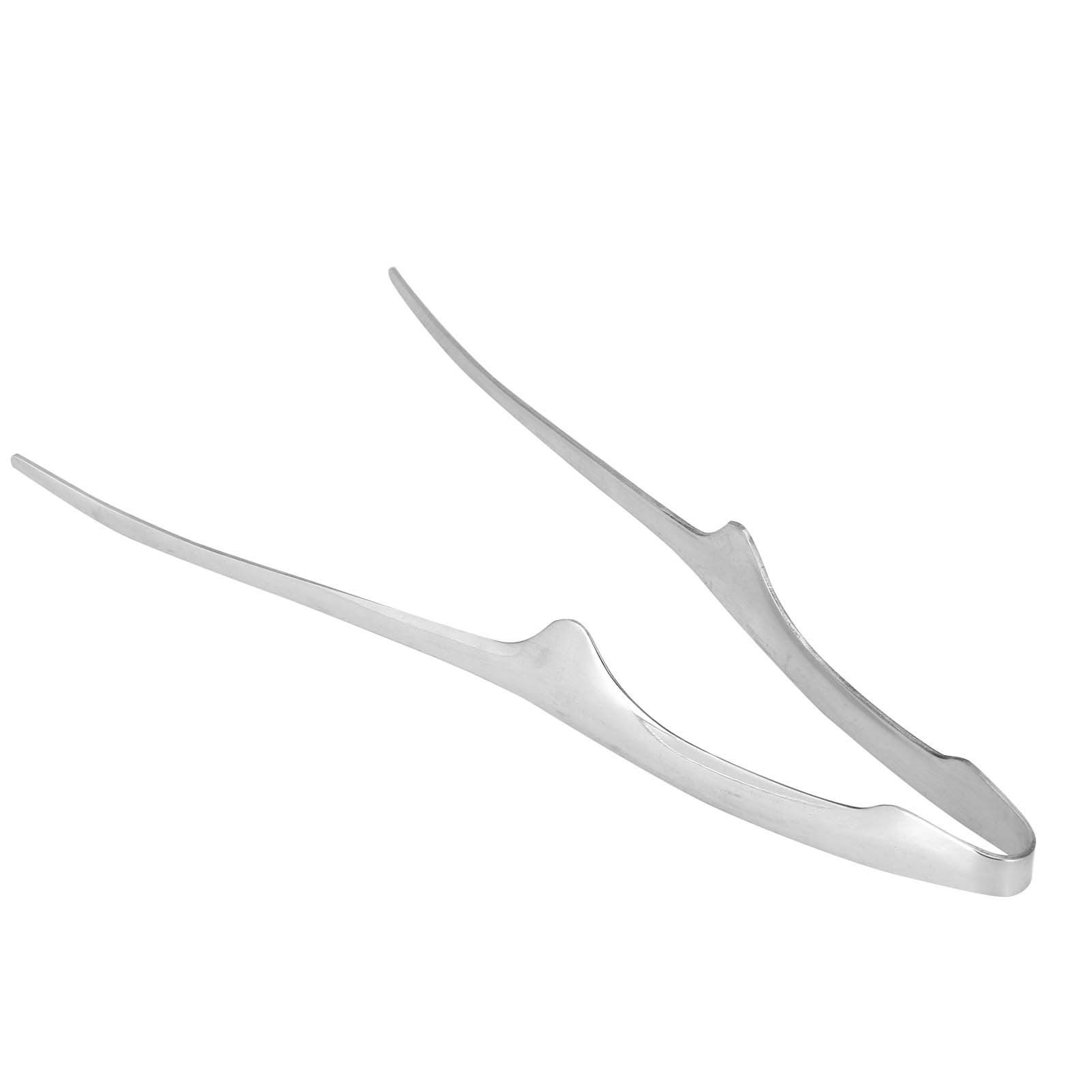 Barbecue Tongs Non Stick Stainless Steel Food Clamp Bread Serving Clip Kitchen view 2